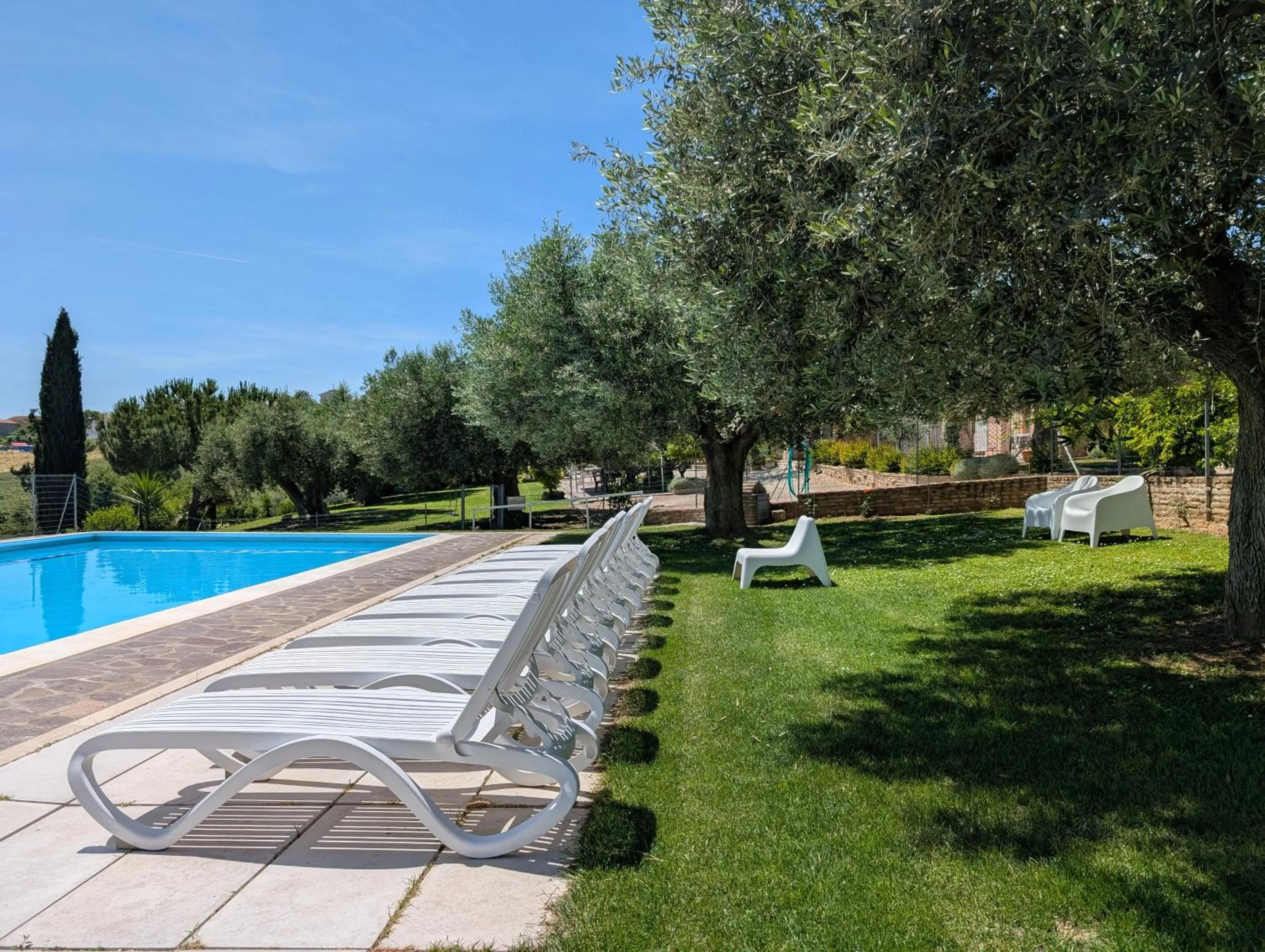 Swimming pool in Agriturismo Case al Sole