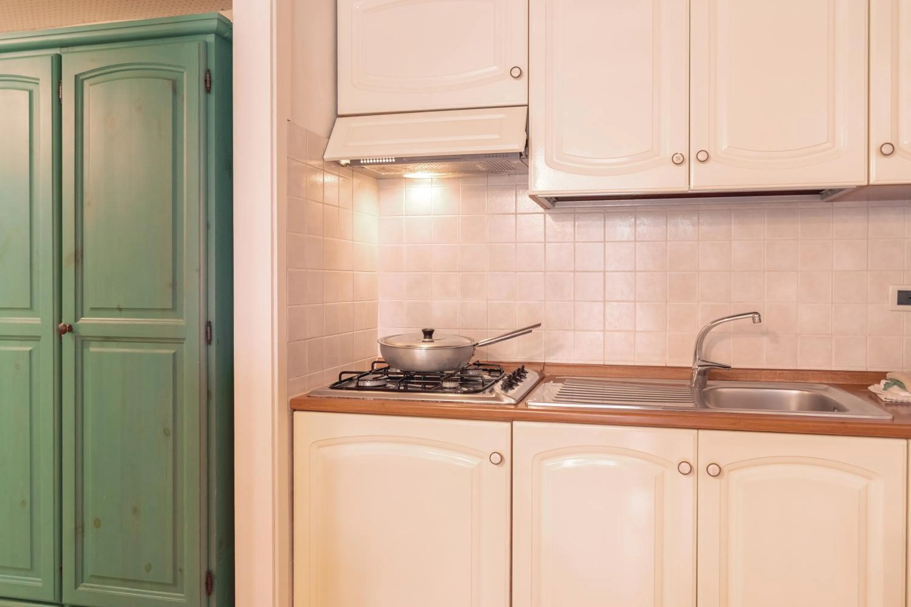 Kitchen or kitchenette in Agriturismo Case al Sole