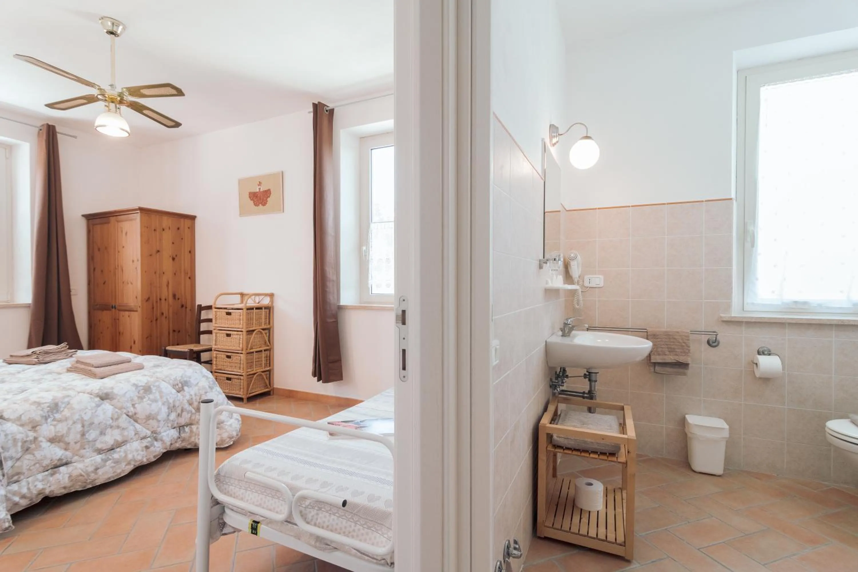 Bed in Agriturismo Case al Sole