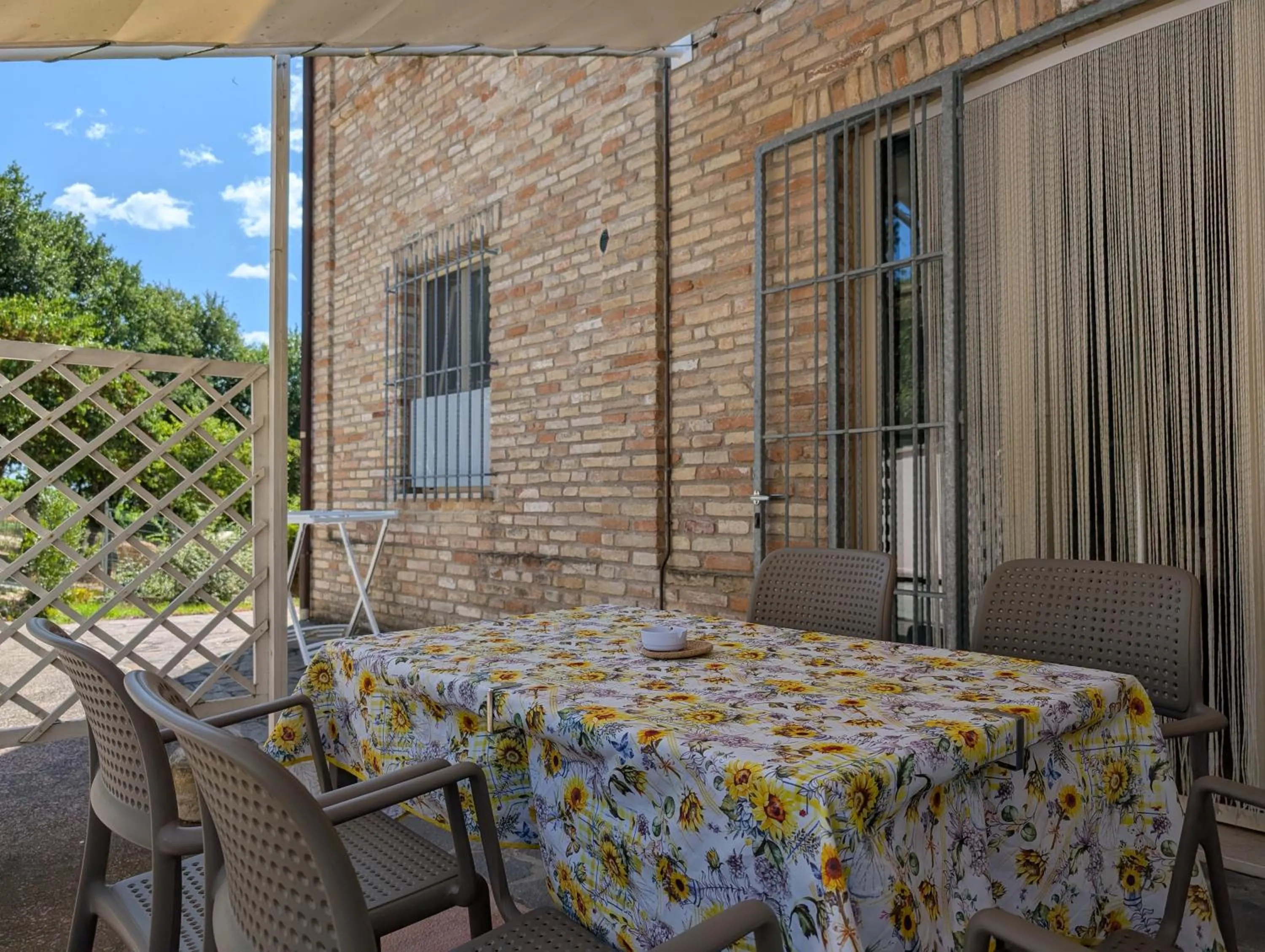 Patio in Agriturismo Case al Sole