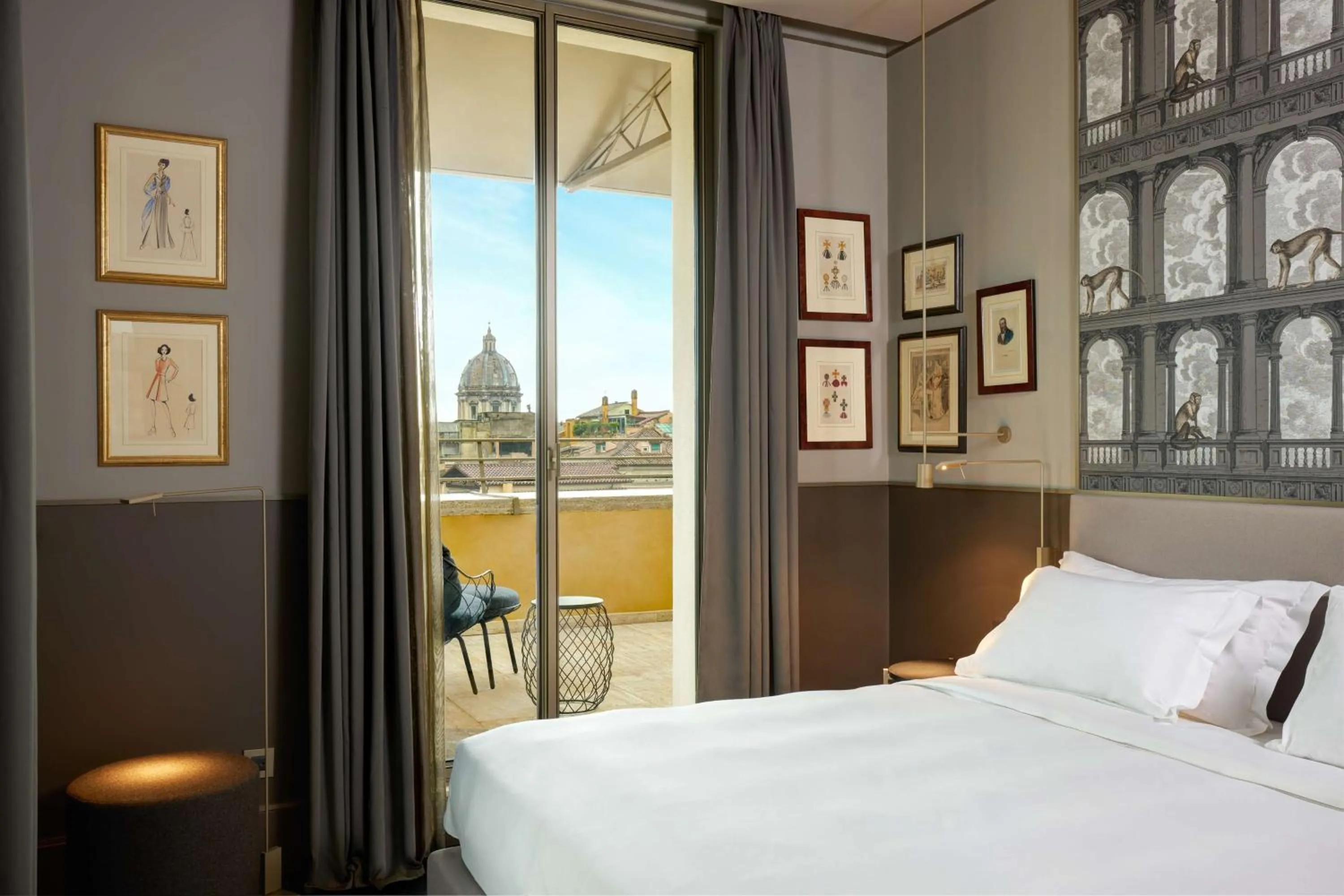 Bedroom, Bed in Radisson Collection Hotel, Roma Antica