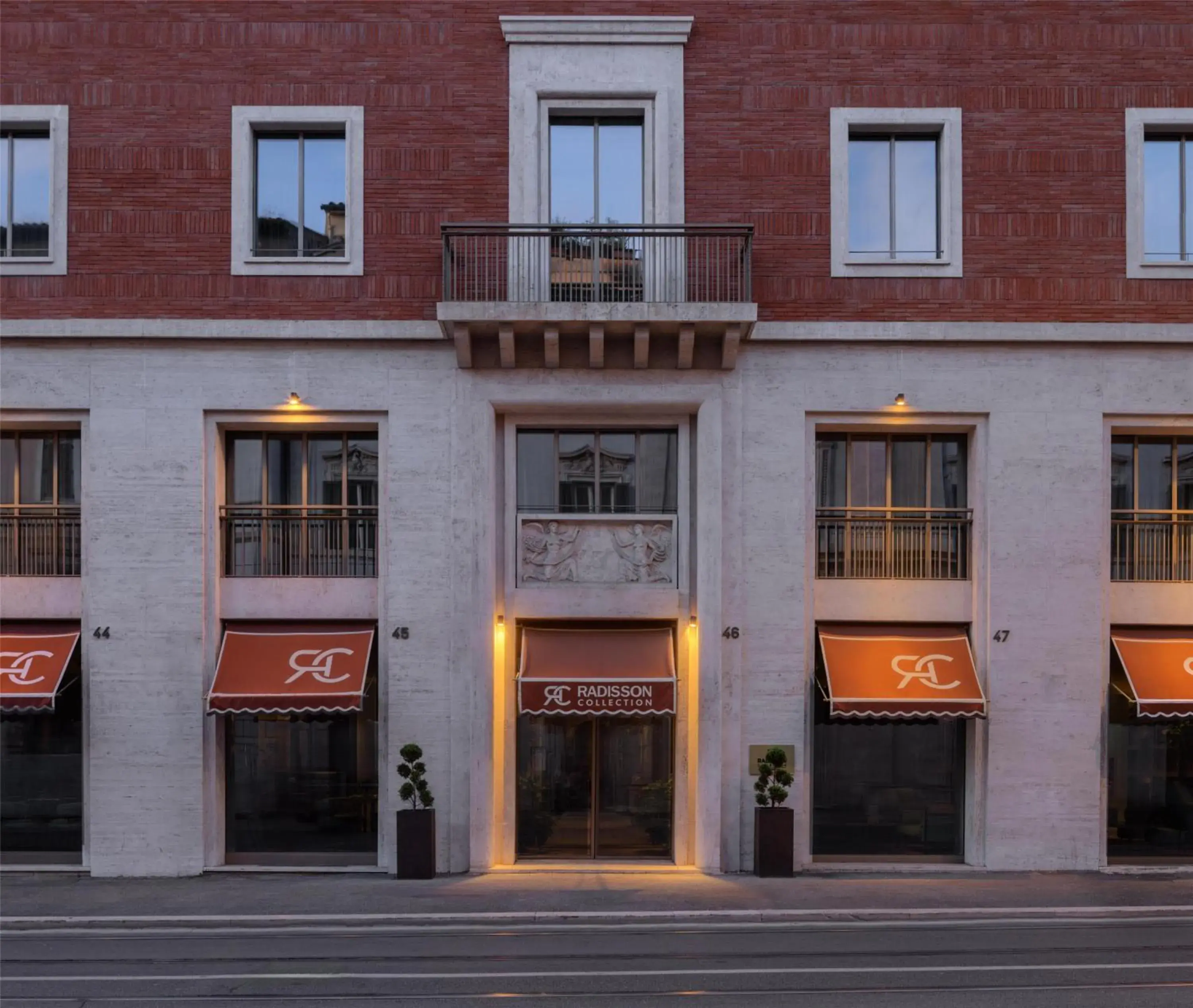 Property building in Radisson Collection Hotel, Roma Antica Property building in Radisson Collection Hotel, Roma Antica