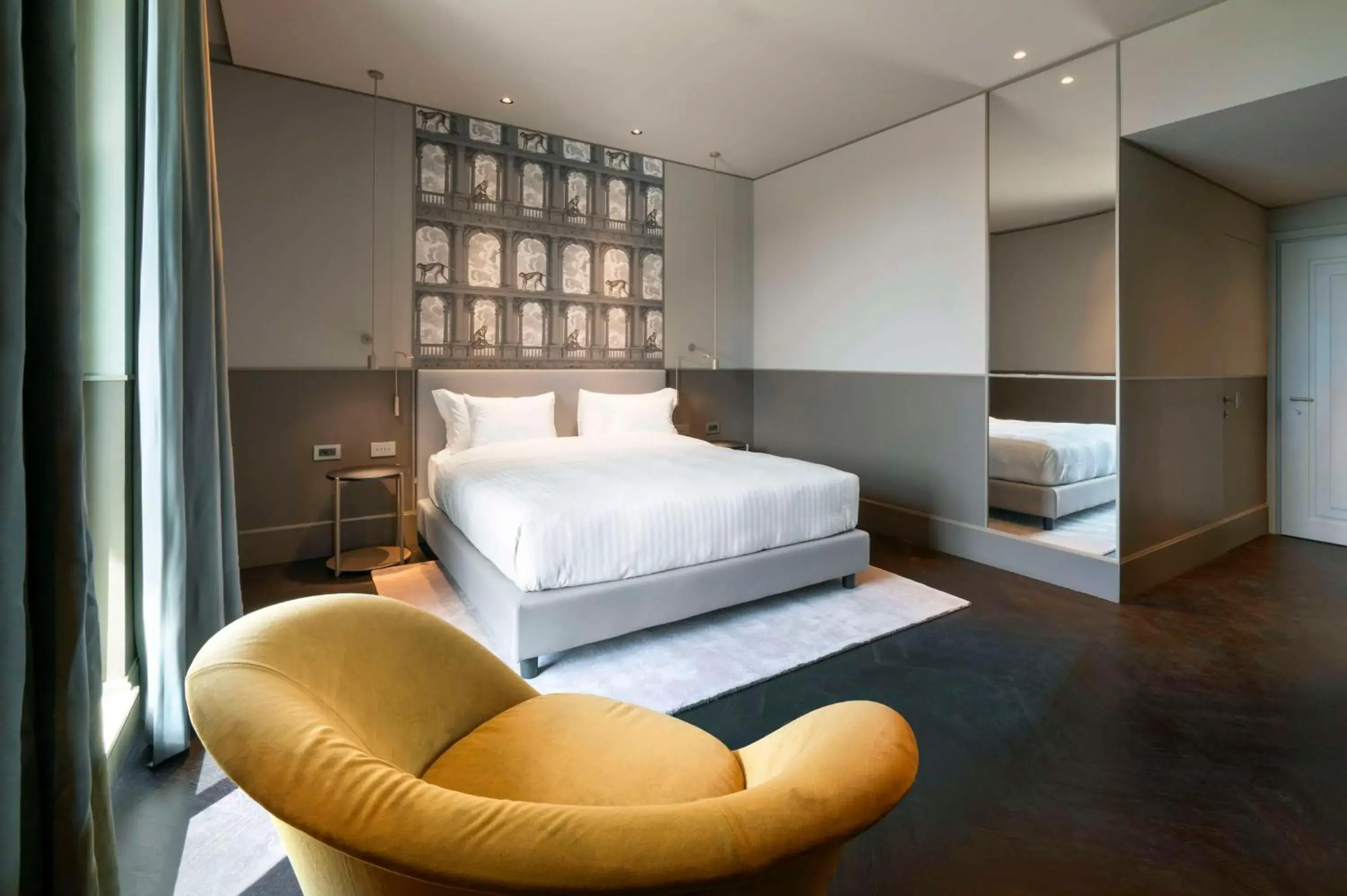 Bedroom, Bed in Radisson Collection Hotel, Roma Antica Bedroom, Bed in Radisson Collection Hotel, Roma Antica