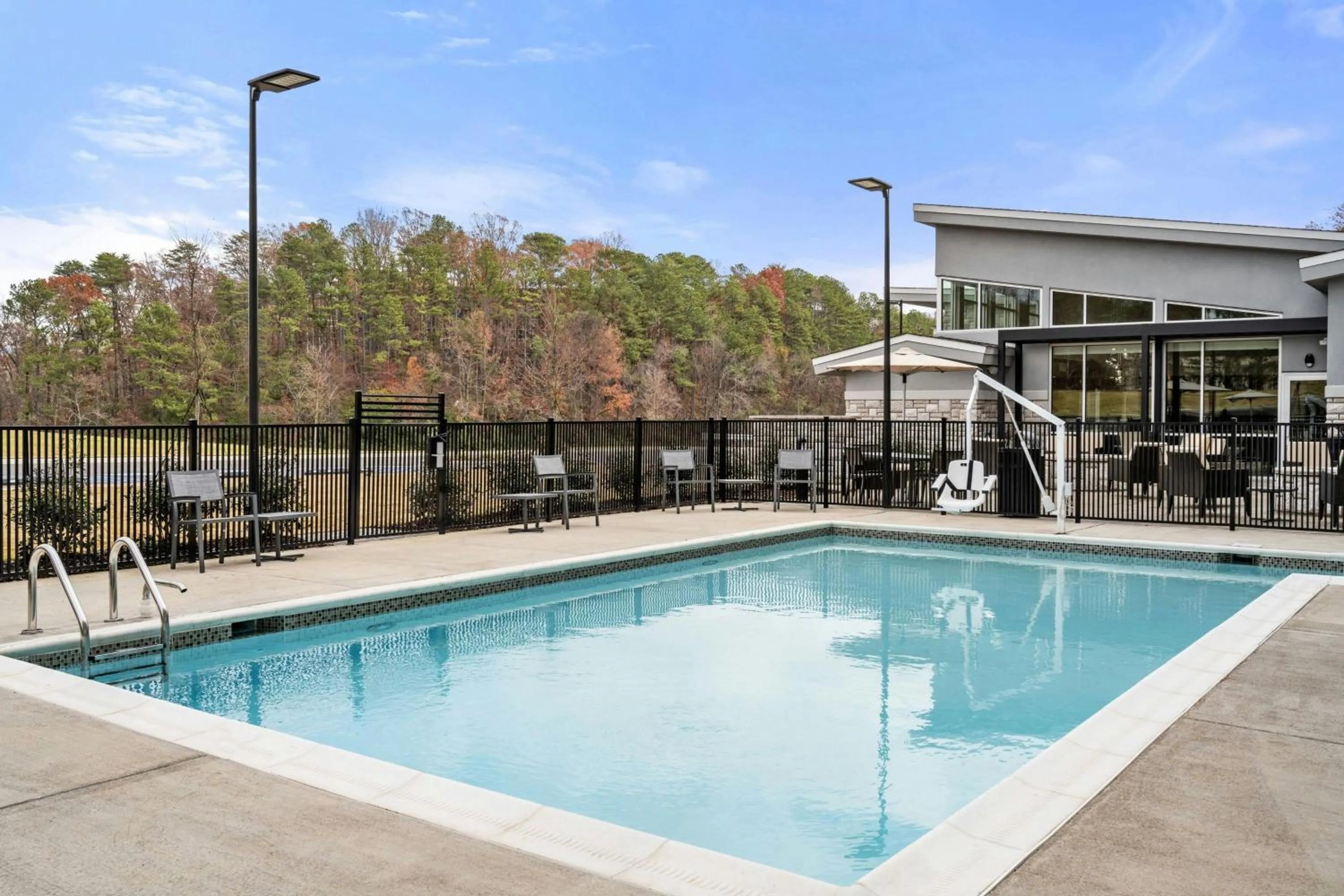 Swimming pool in Residence Inn by Marriott Homewood Mountain Brook