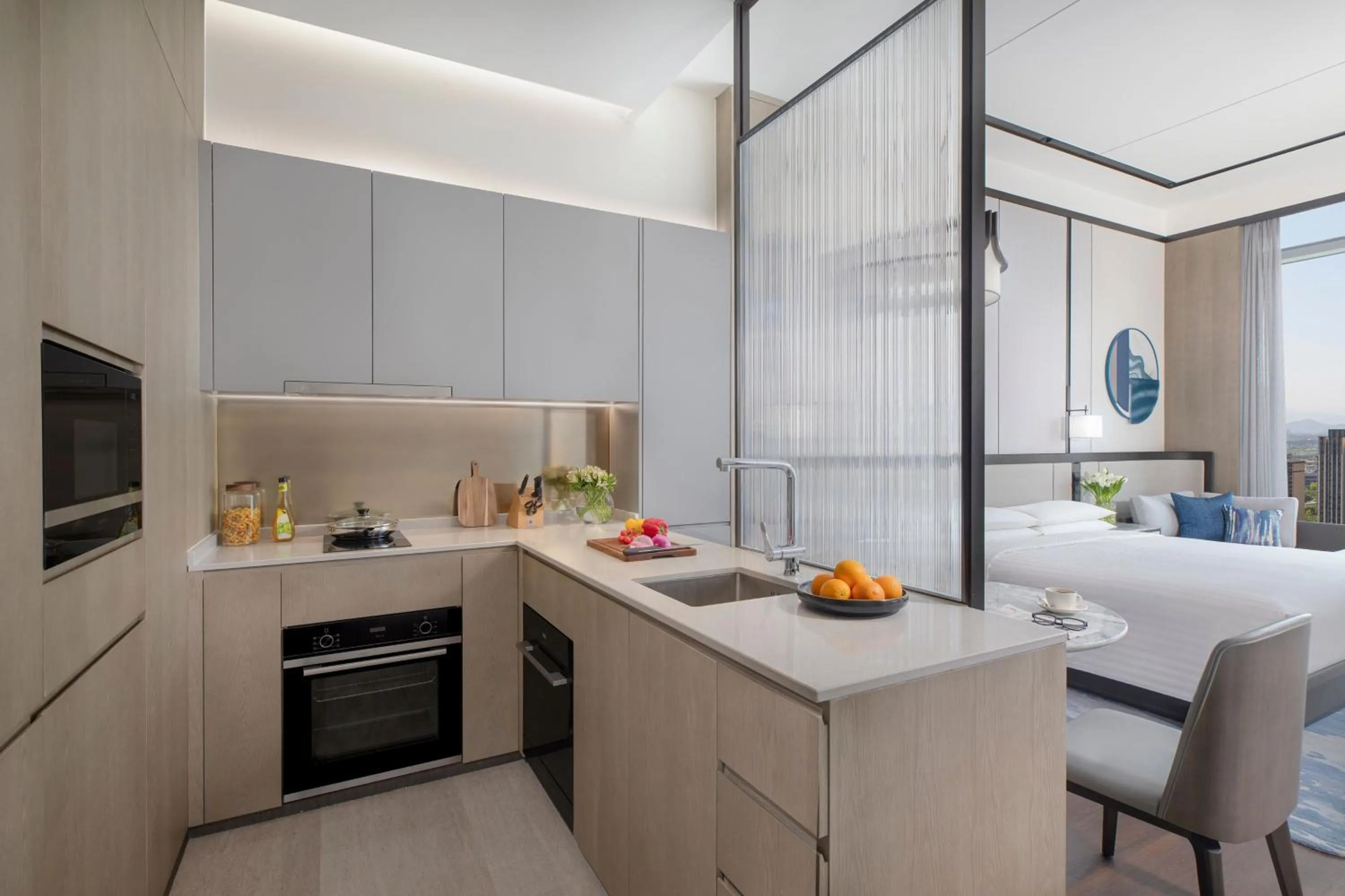 Photo of the whole room in Marriott Executive Apartments Hangzhou