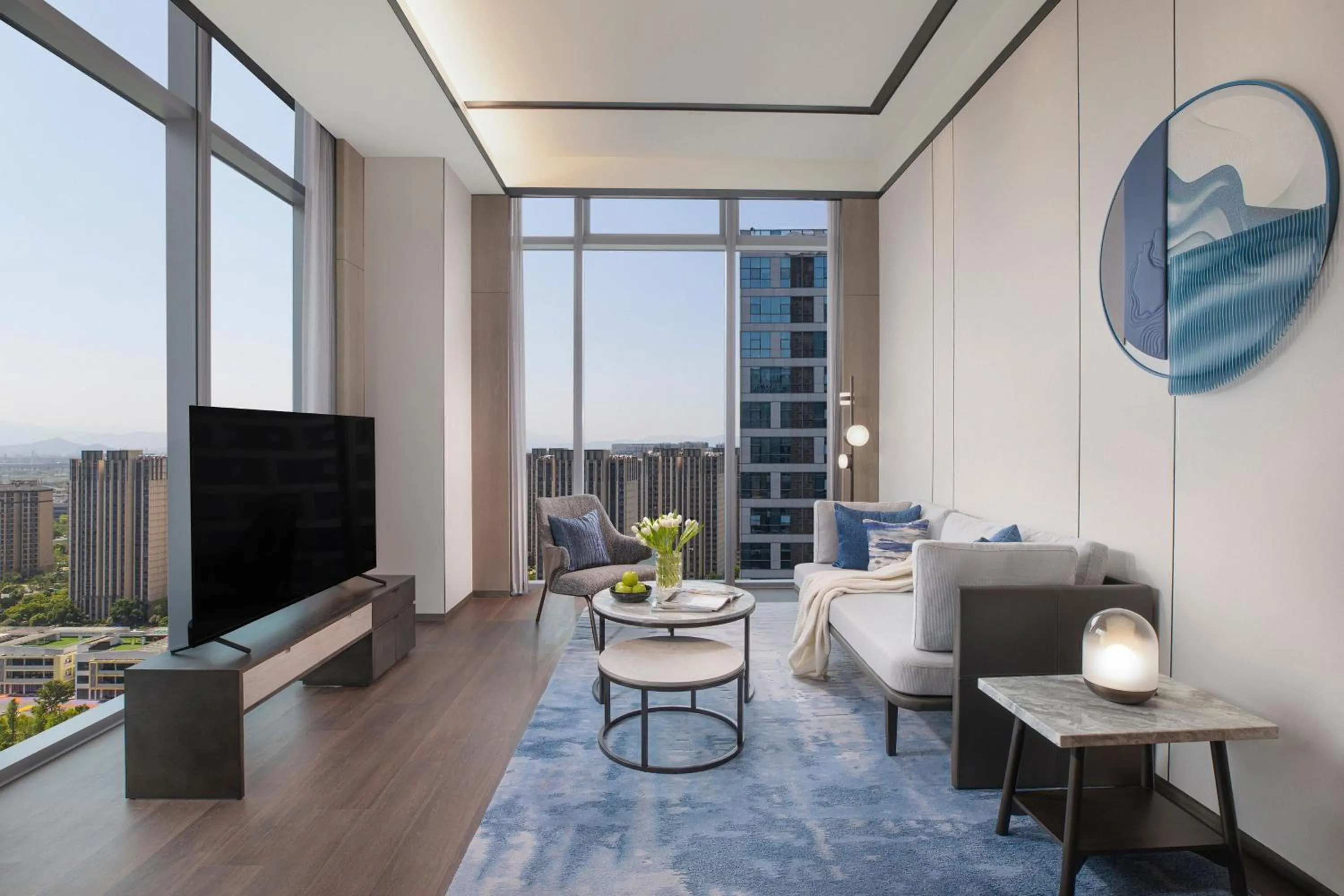 Bedroom in Marriott Executive Apartments Hangzhou