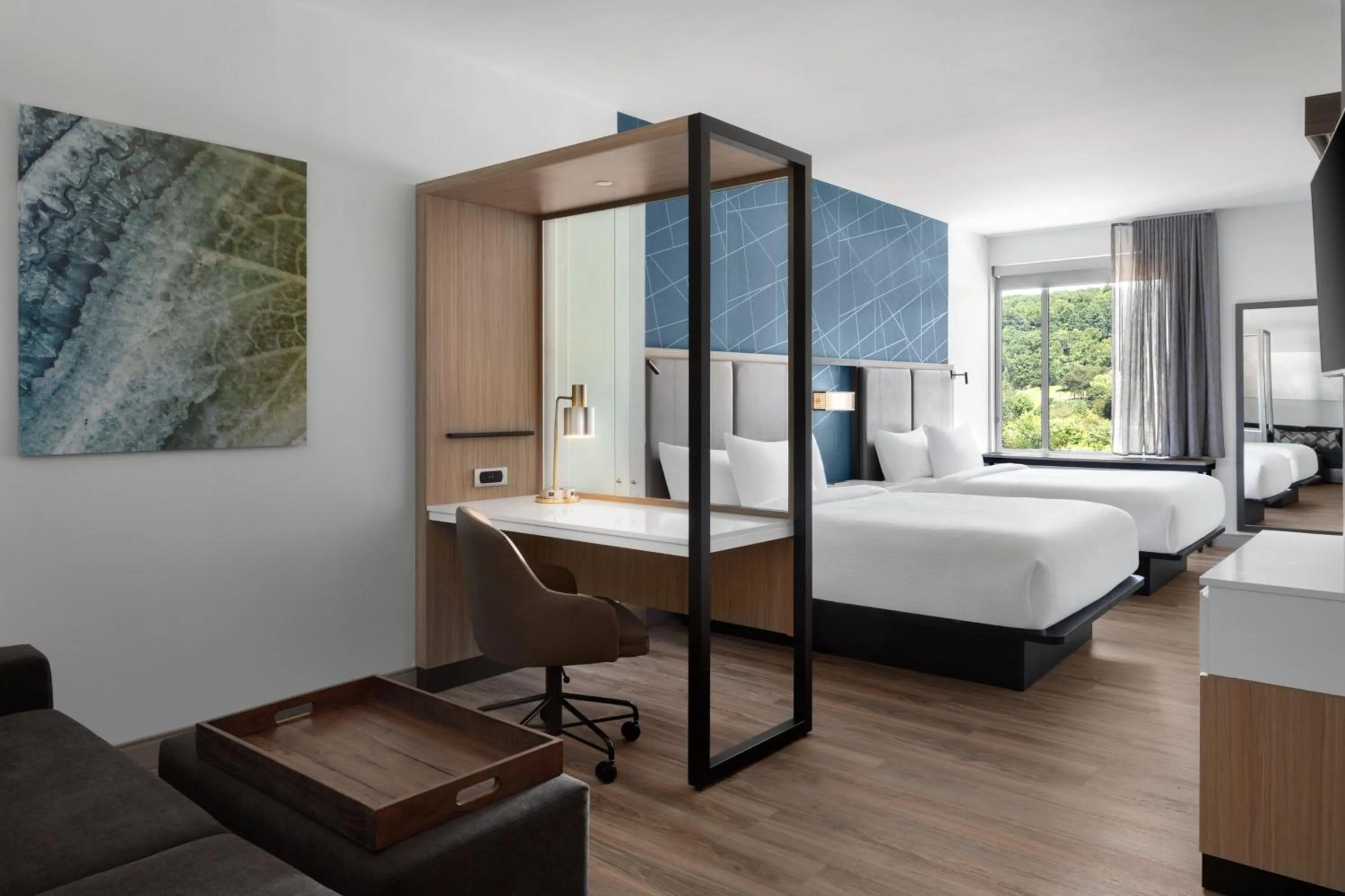 Bedroom, Bed in SpringHill Suites by Marriott Roanoke North