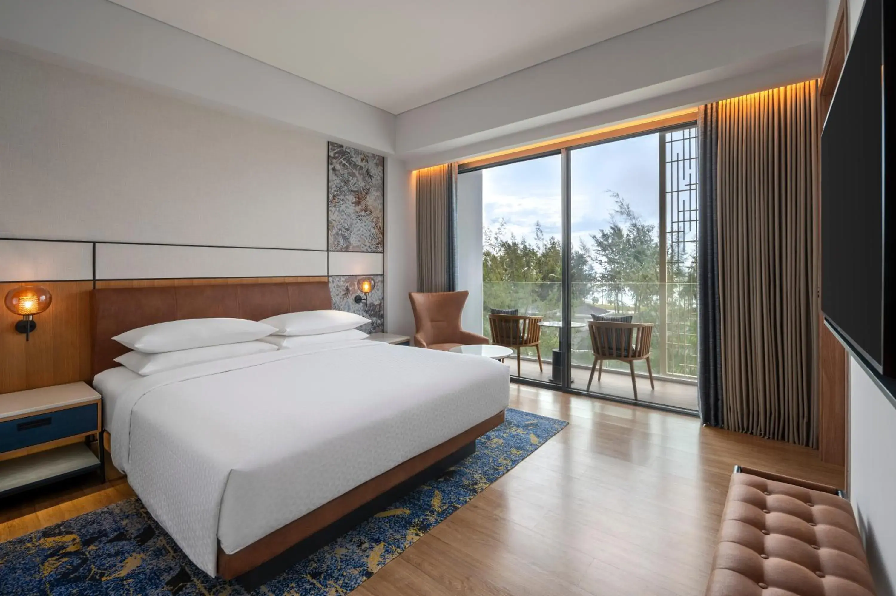 Deluxe Ocean Suite King, Balcony in Four Points by Sheraton Bintan, Lagoi Bay Deluxe Ocean Suite King, Balcony in Four Points by Sheraton Bintan, Lagoi Bay