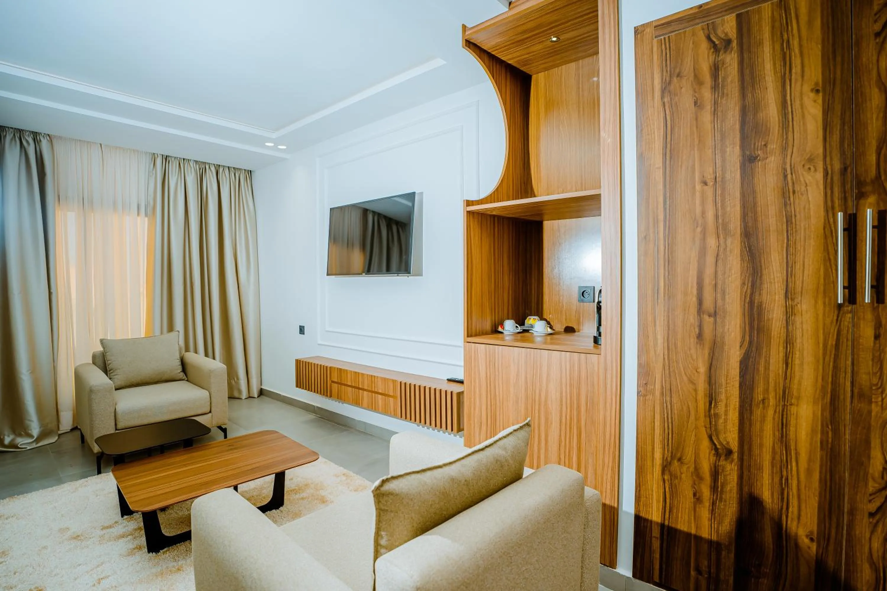 Communal lounge/ TV room in TIMAZIN HOTEL DAKHLA