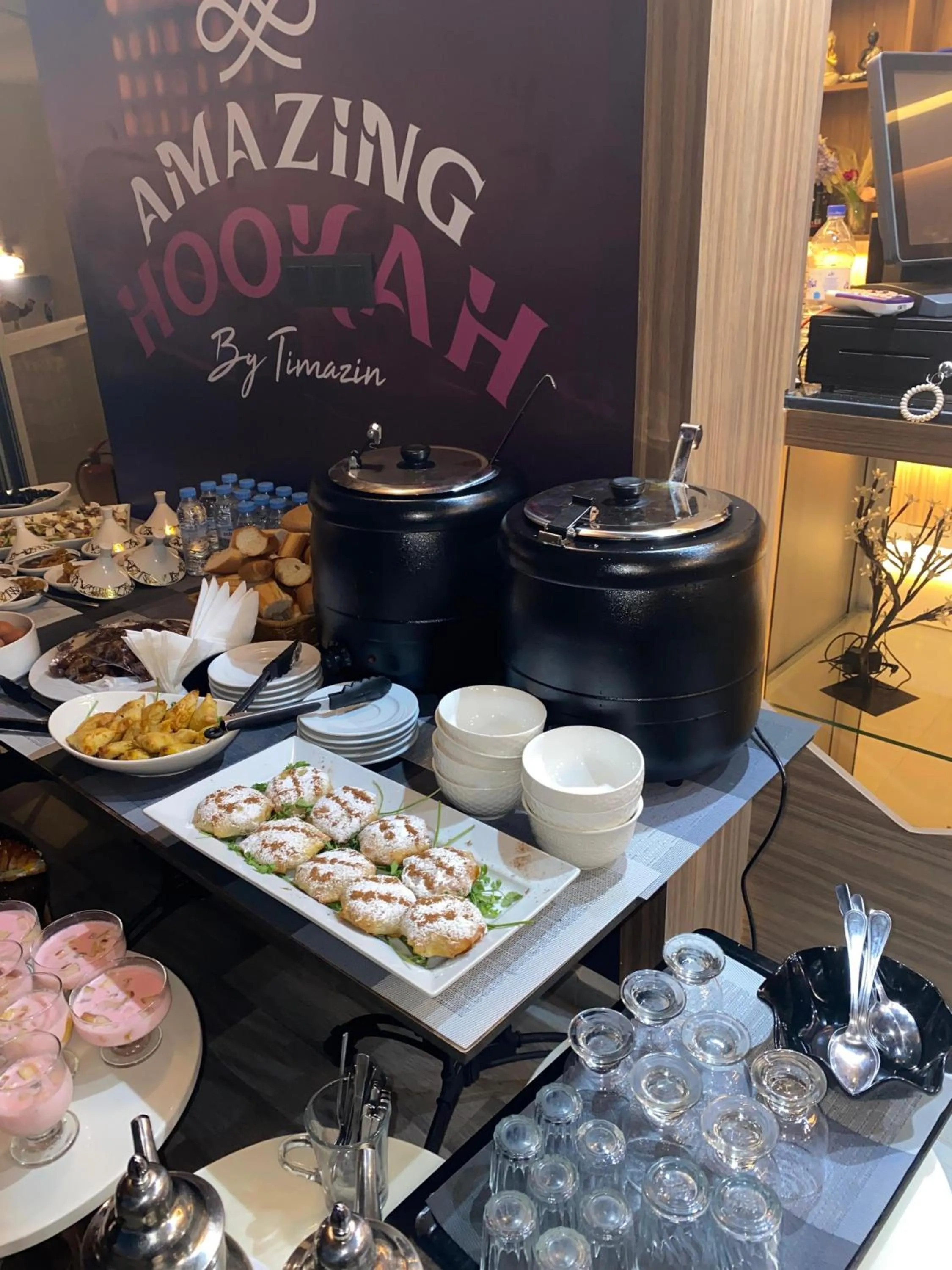 Buffet breakfast in TIMAZIN HOTEL DAKHLA