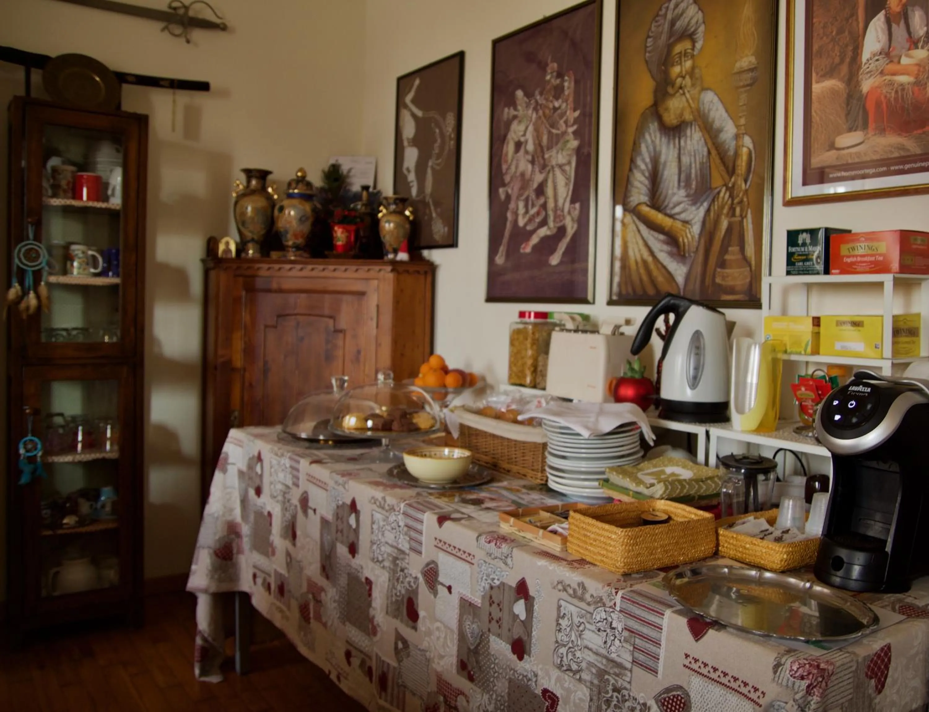 Buffet breakfast in Il Frattiero B&B