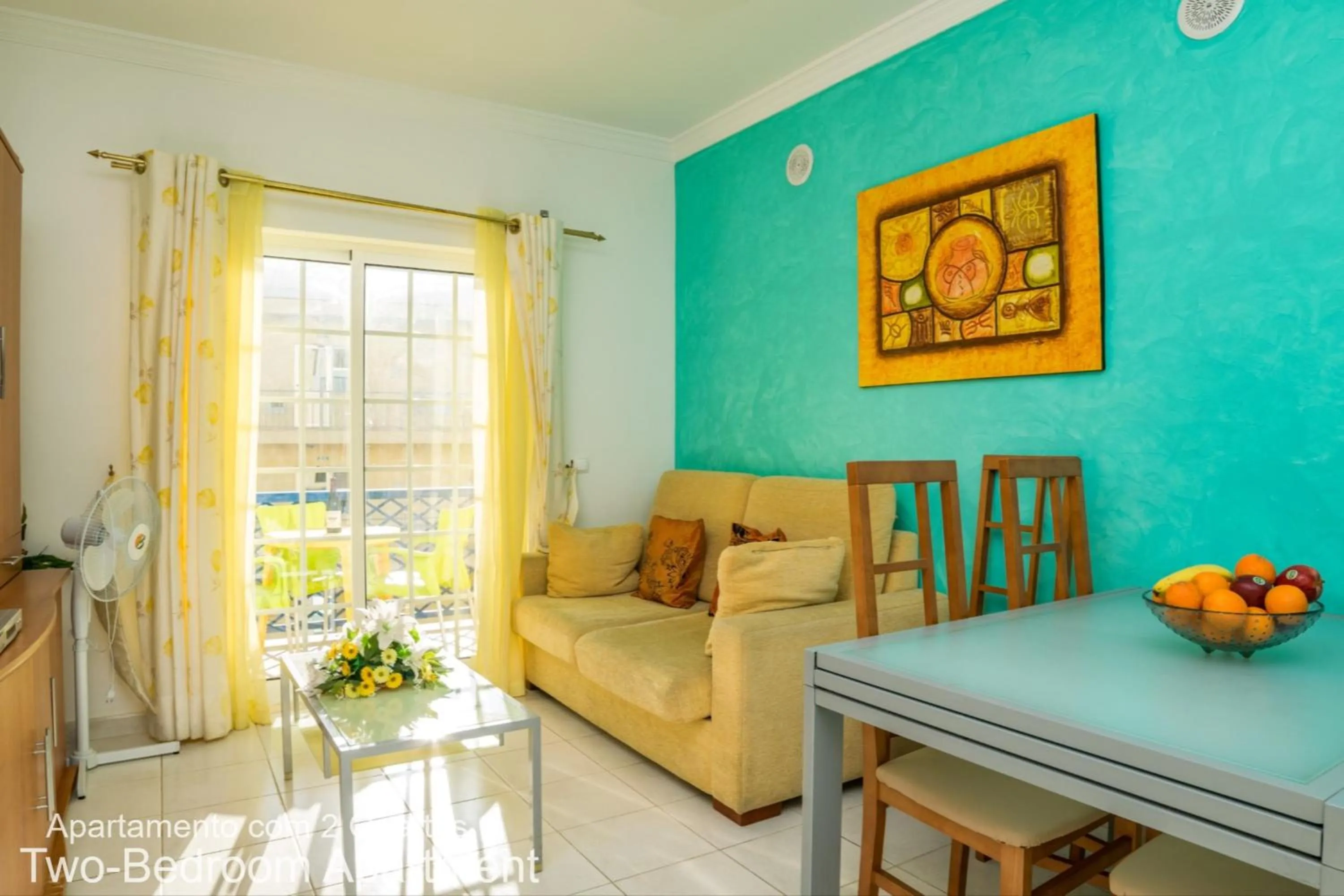 Living room in Akisol Albufeira Ocean II