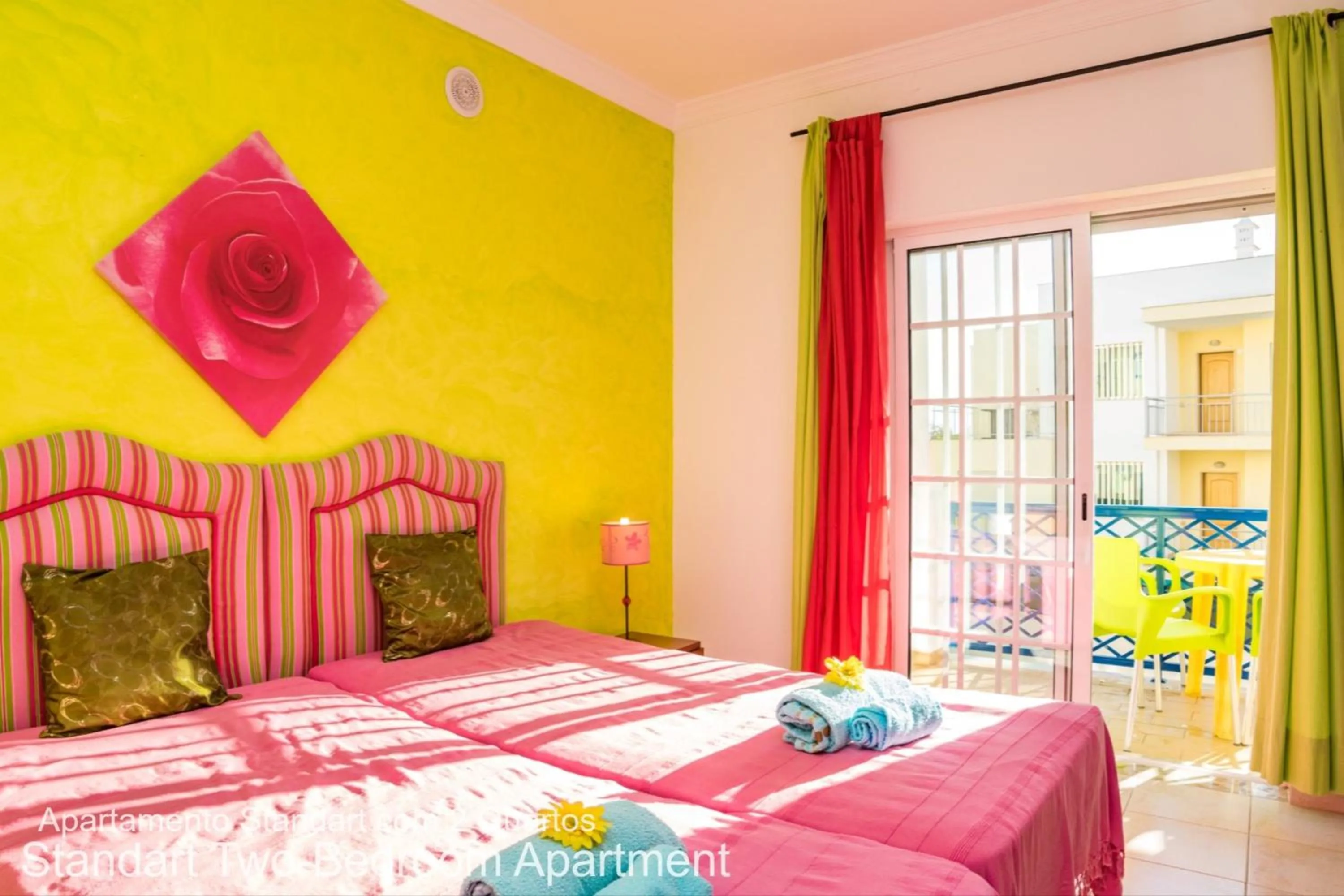 Bedroom, Bed in Akisol Albufeira Ocean II