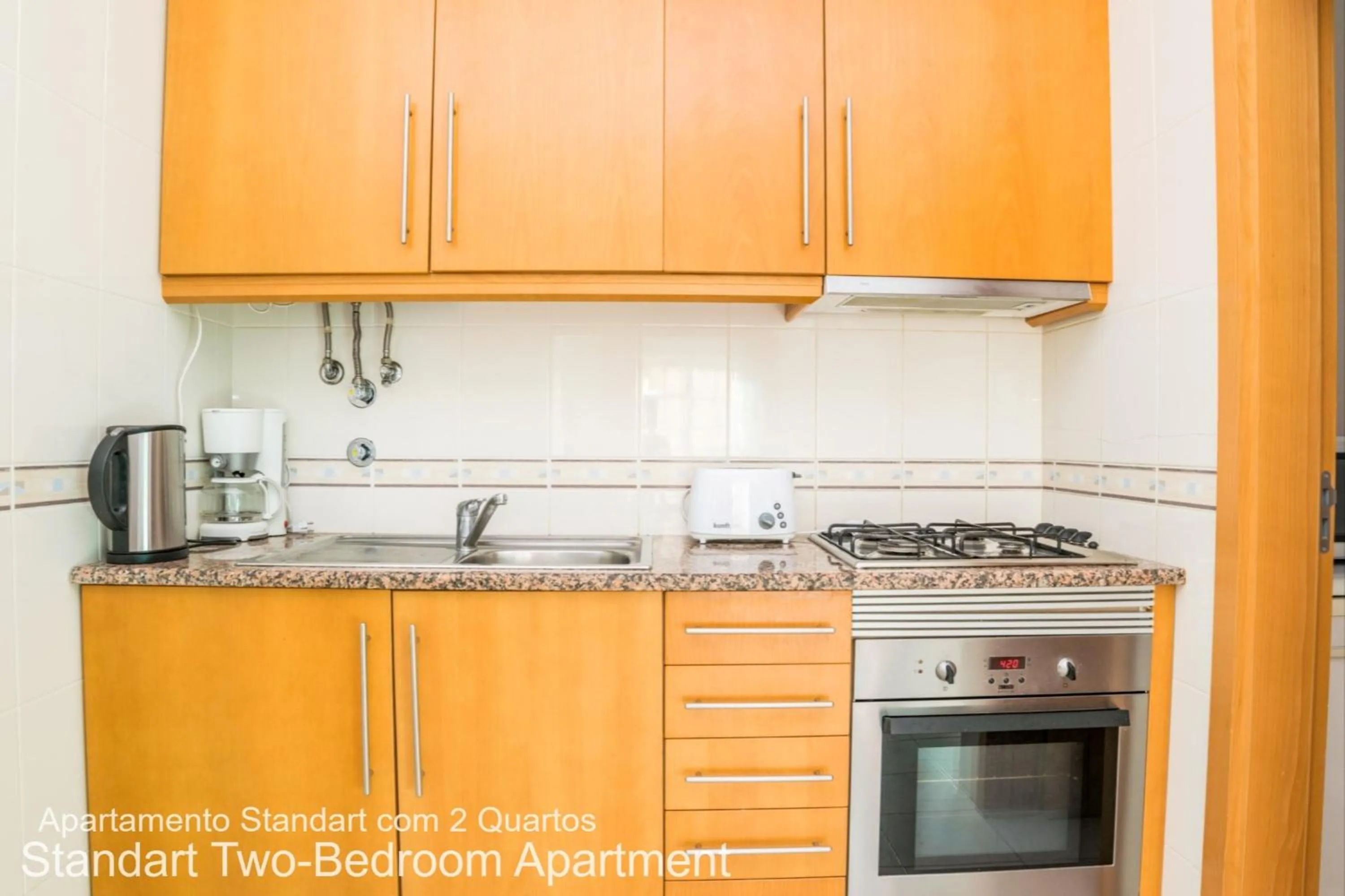 Kitchen or kitchenette in Akisol Albufeira Ocean II