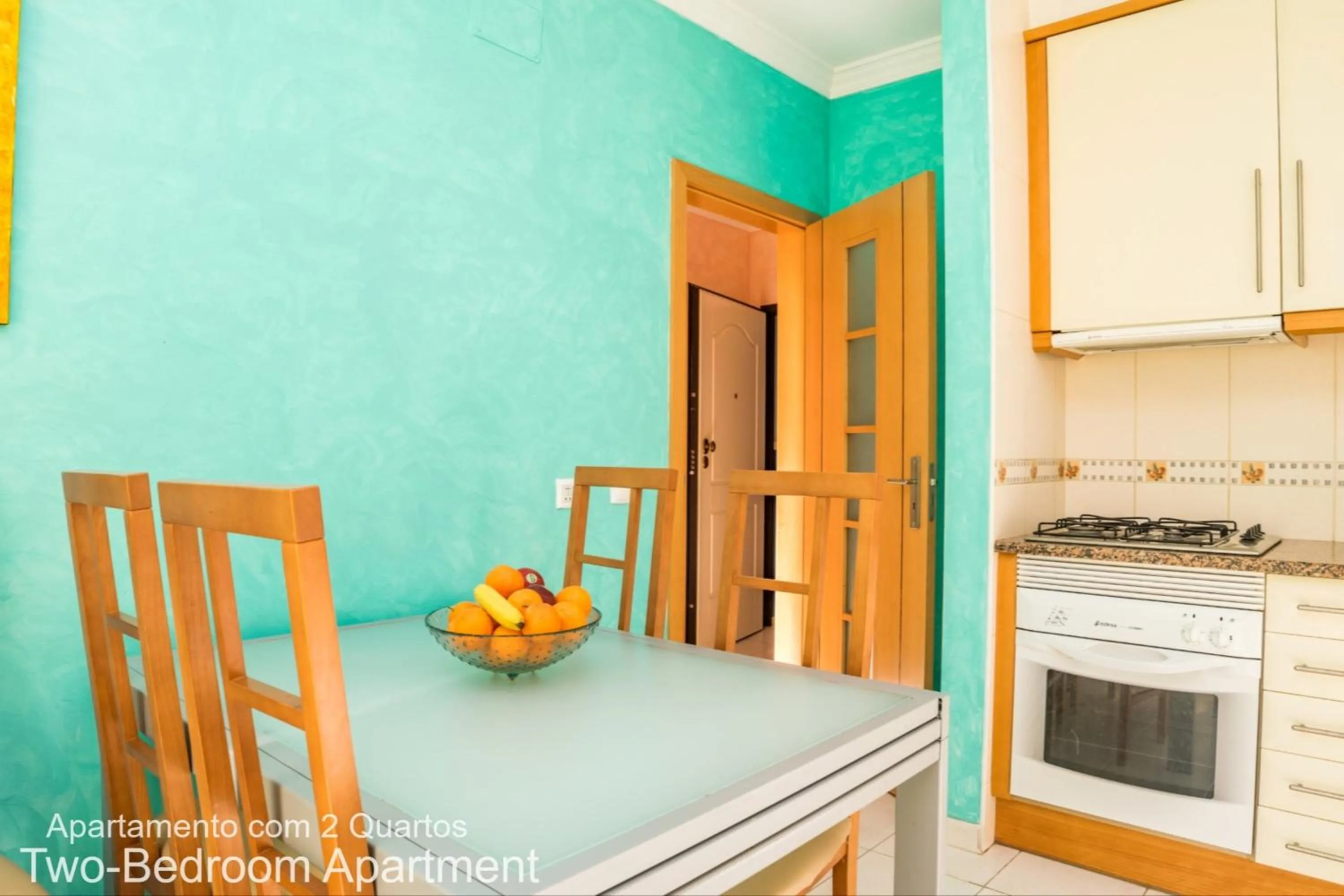 Kitchen or kitchenette in Akisol Albufeira Ocean II