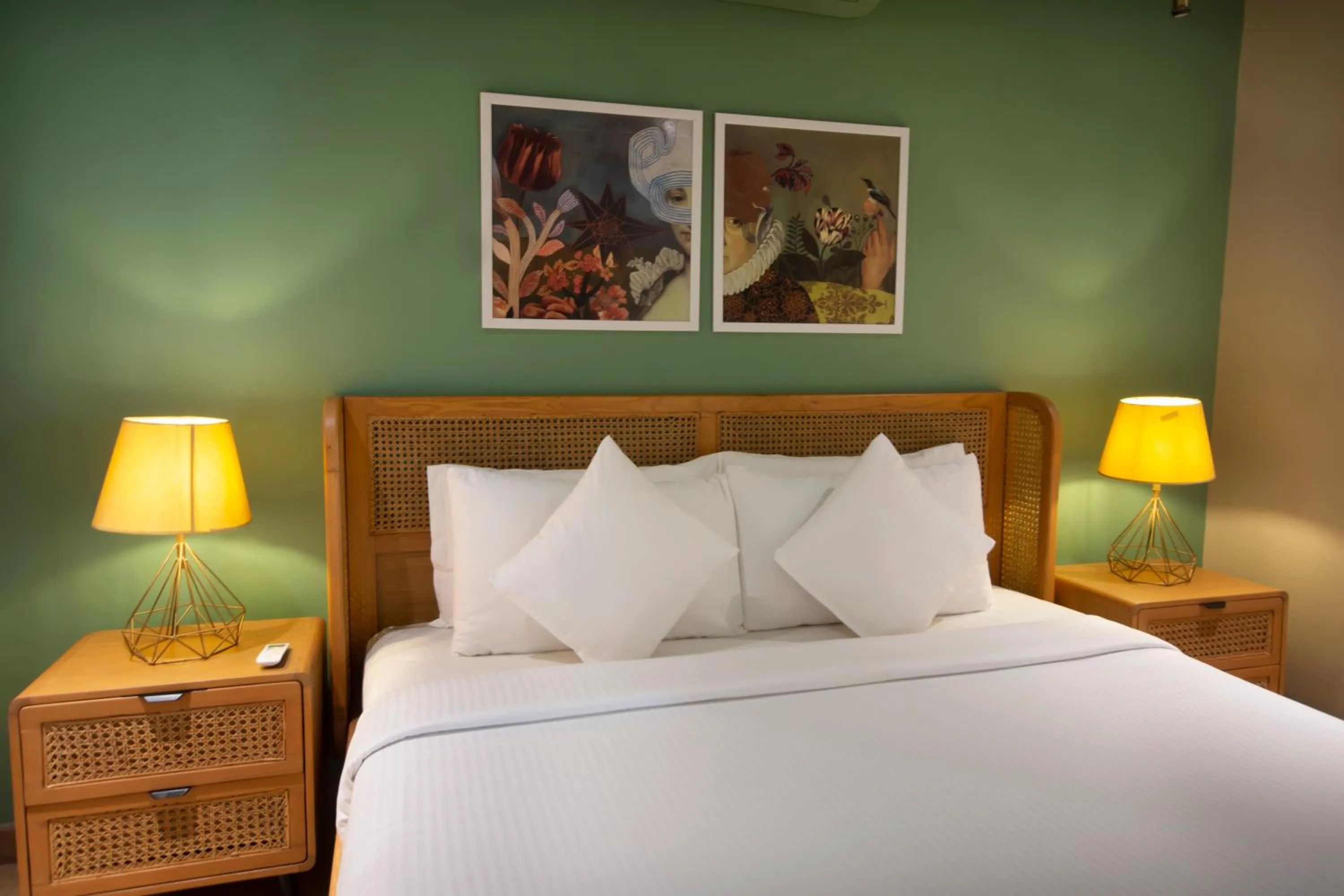 Bed in The Opus Luxury Residences