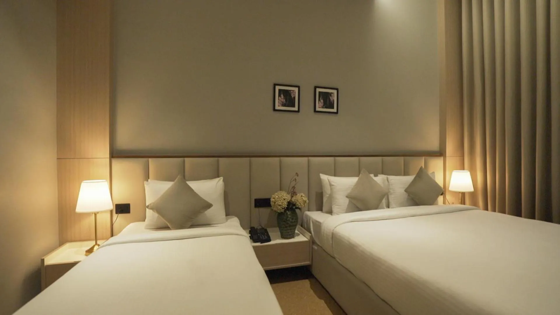 Photo of the whole room, Bed in Pride Resort, Rajkot