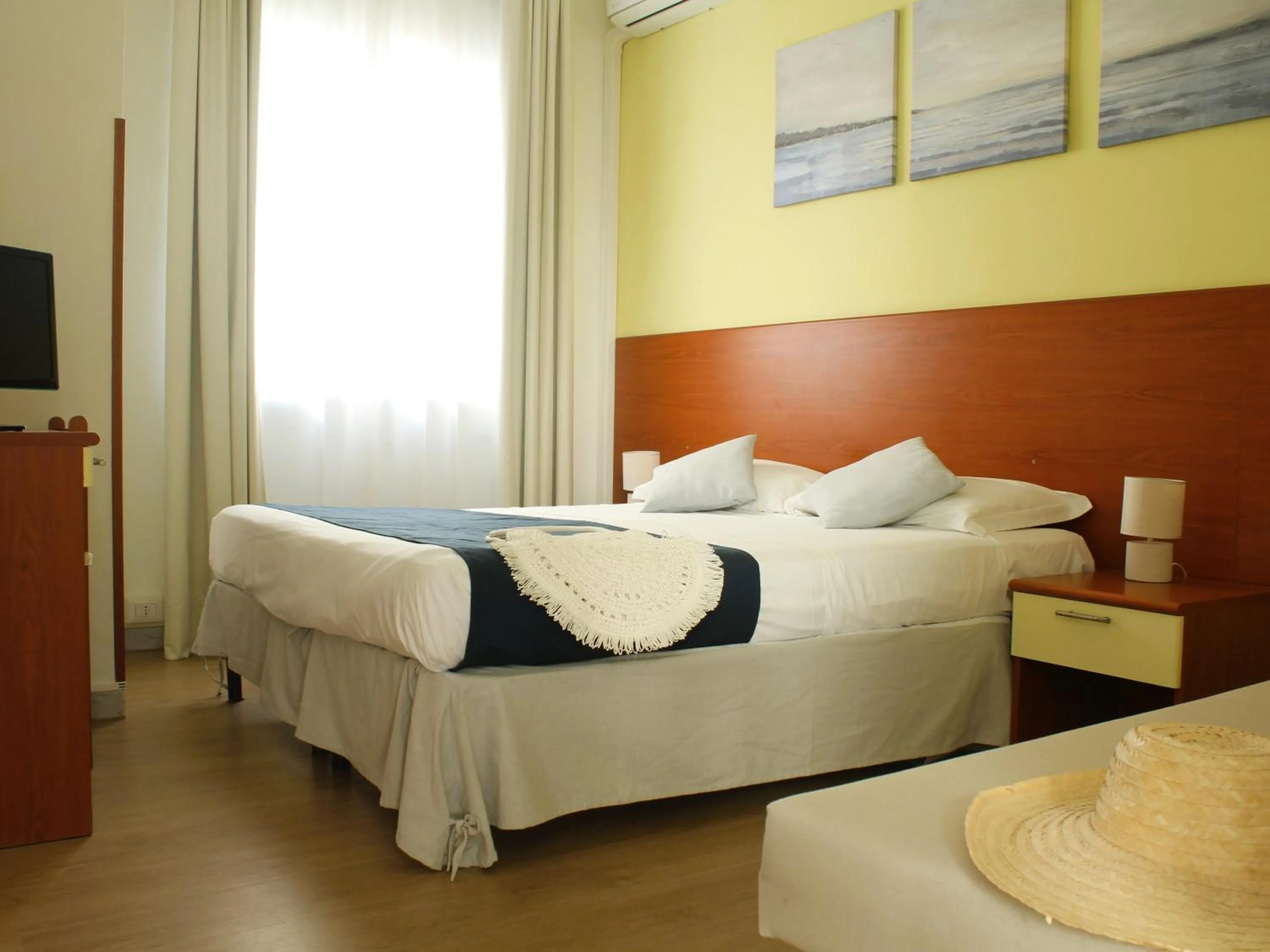 Bedroom, Bed in Hotel Panoramico