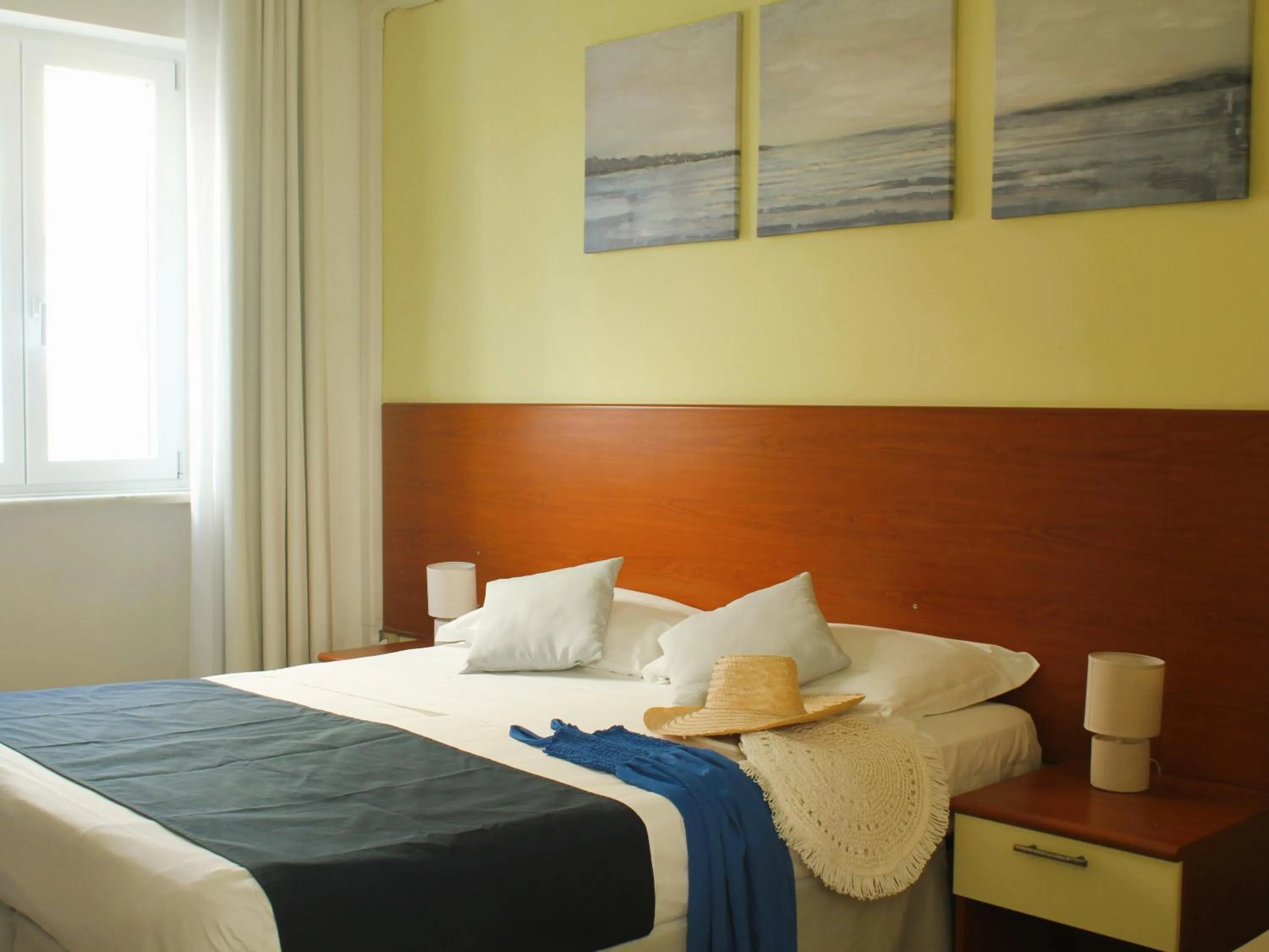 Bedroom, Bed in Hotel Panoramico