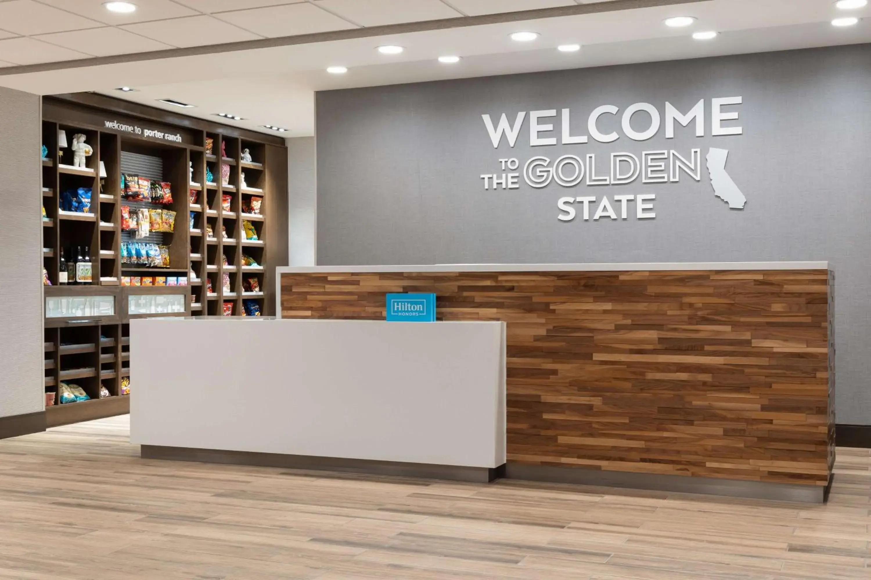 Lobby or reception in Hampton Inn & Suites Porter Ranch Los Angeles Lobby or reception in Hampton Inn & Suites Porter Ranch Los Angeles