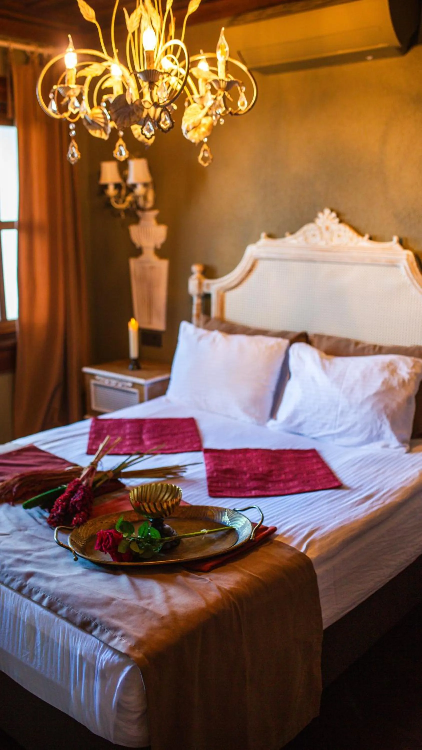 Bed in Akcatepe Dag Evleri