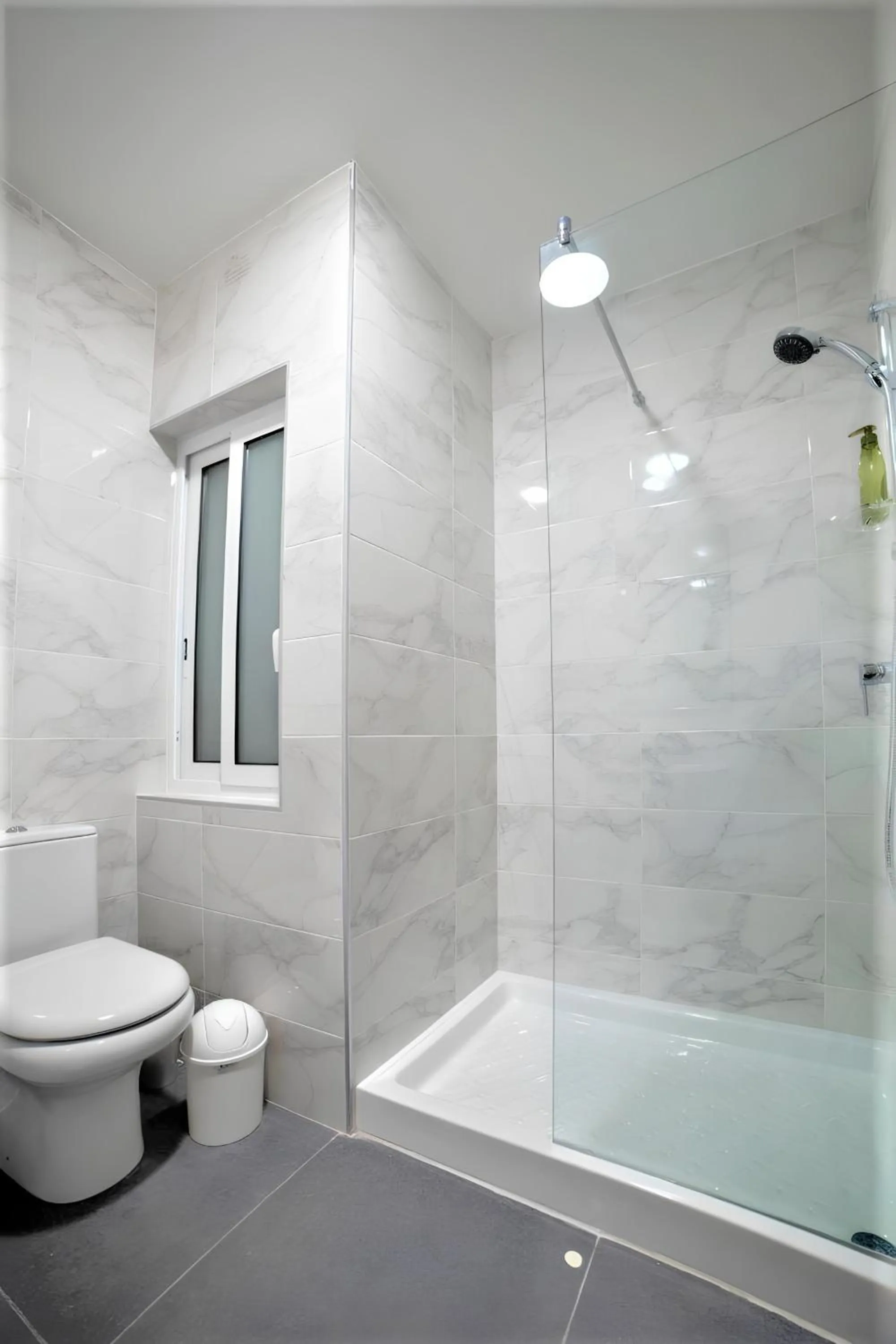 Shower in Elise Apartments