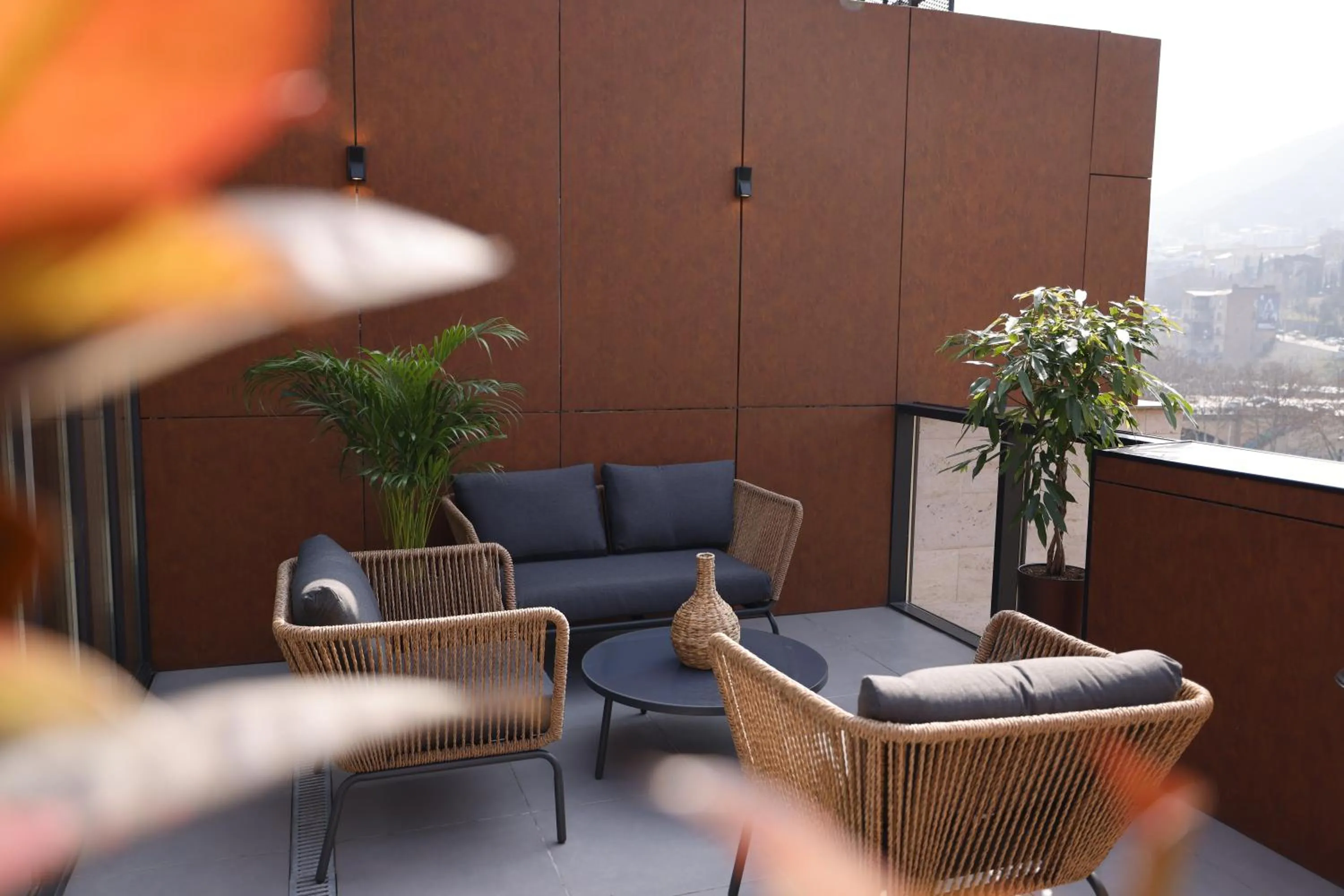 Seating area in Hotel Monday by DNT Group