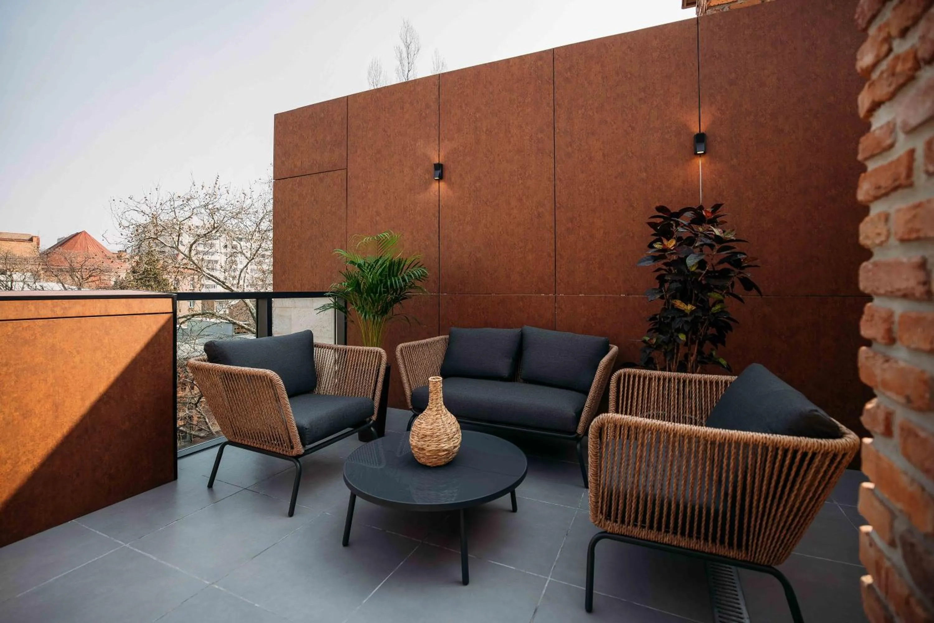 Balcony/Terrace in Hotel Monday by DNT Group