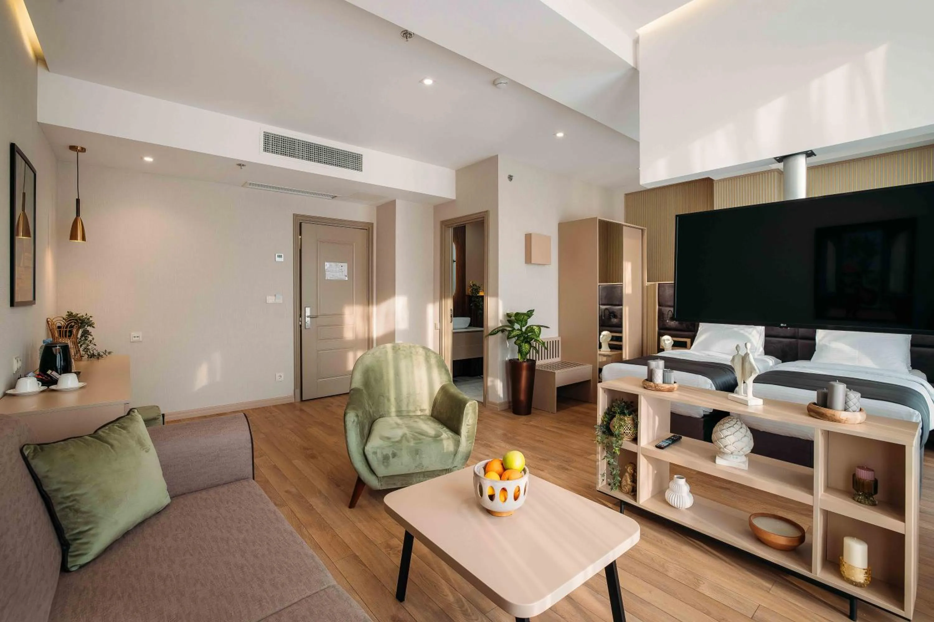 Seating area in Hotel Monday by DNT Group