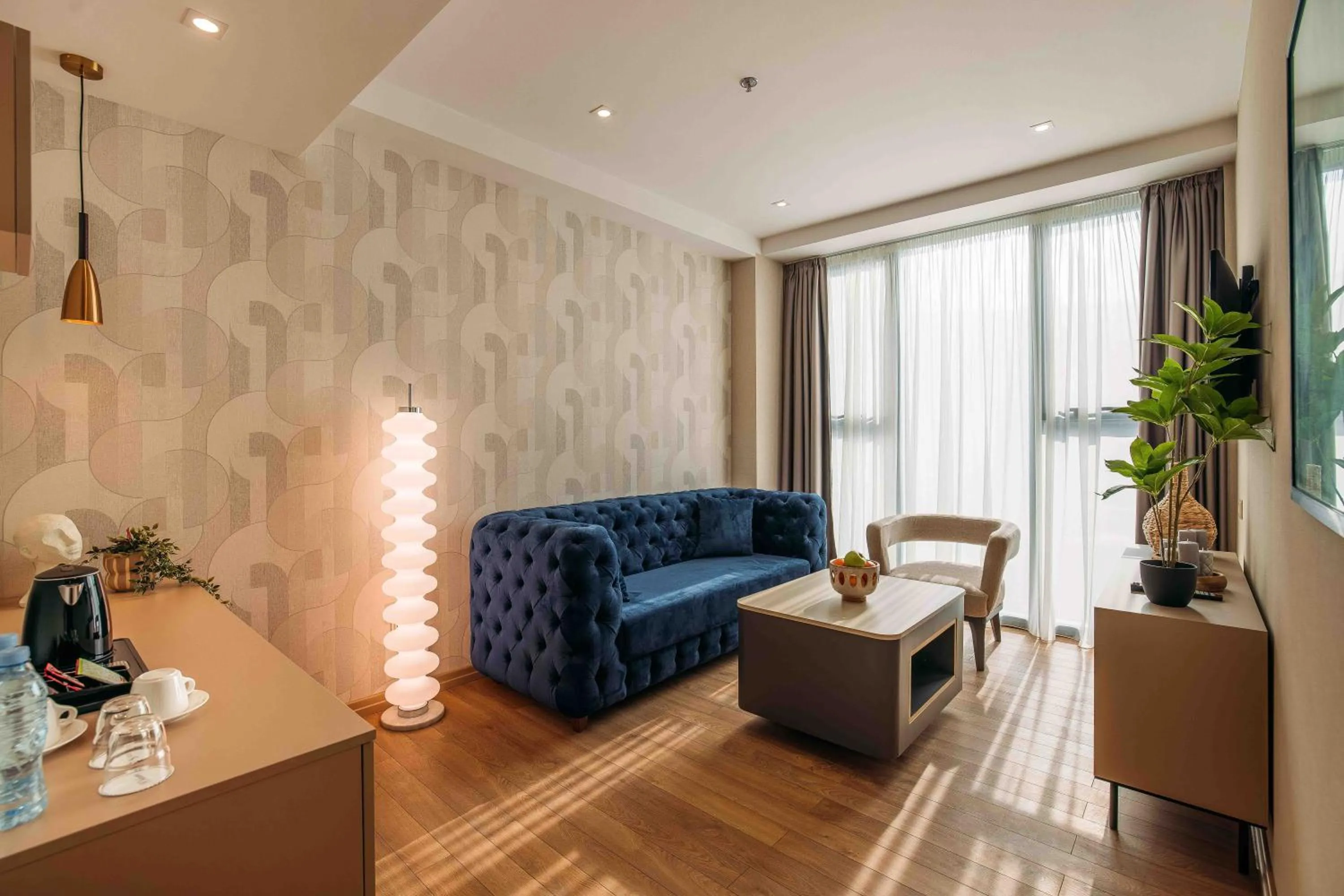 Living room in Hotel Monday by DNT Group