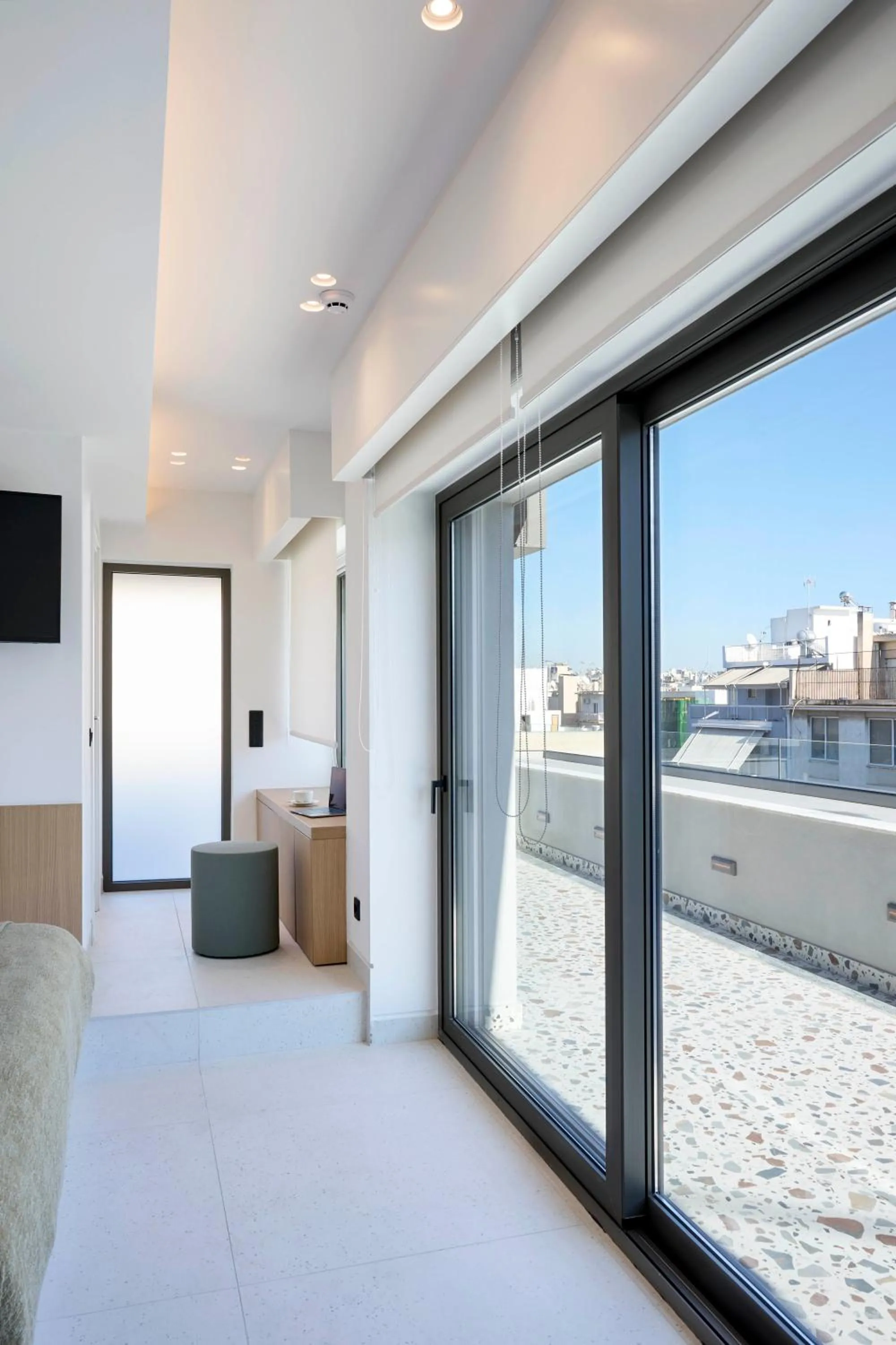 Bed in Twinn Downtown Piraeus, Santikos Collection