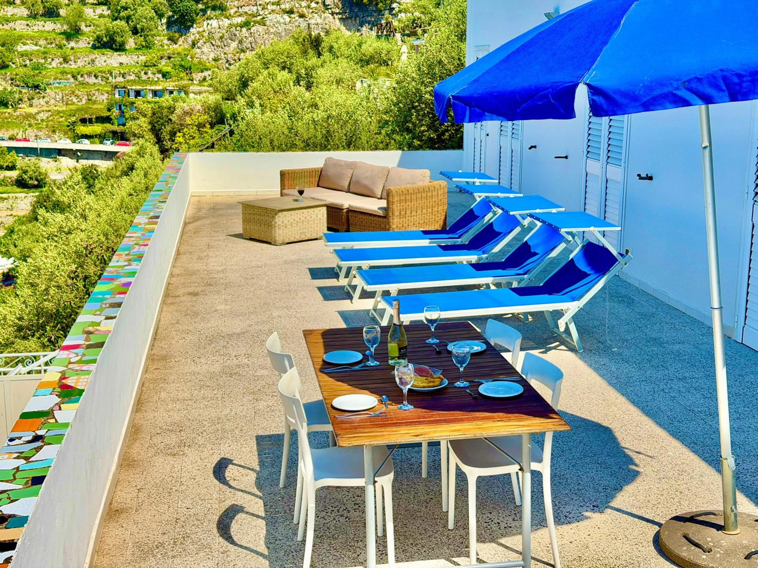Patio in My Shazzy with amazing Sea View terrace