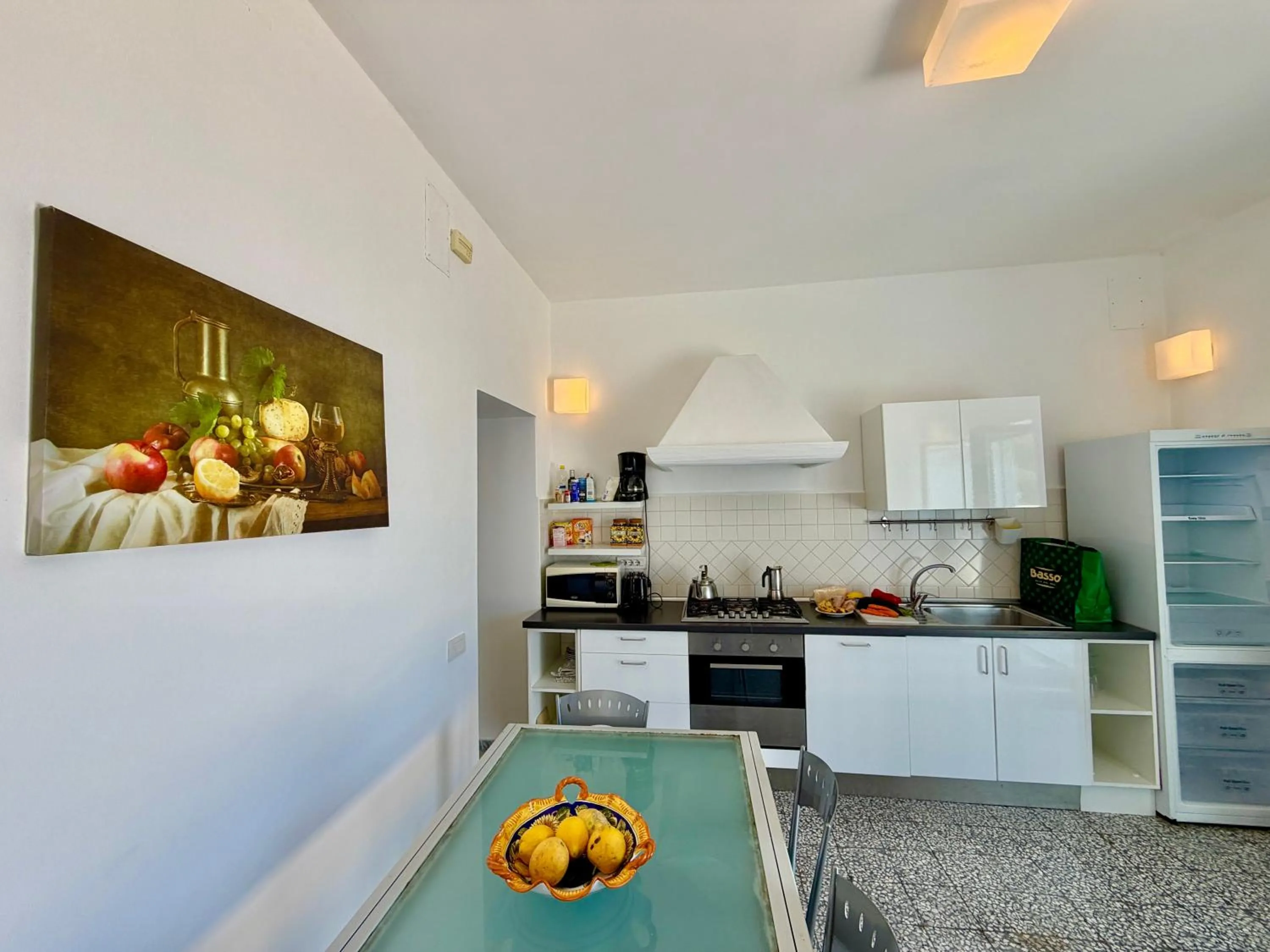 Kitchen or kitchenette in My Shazzy with amazing Sea View terrace
