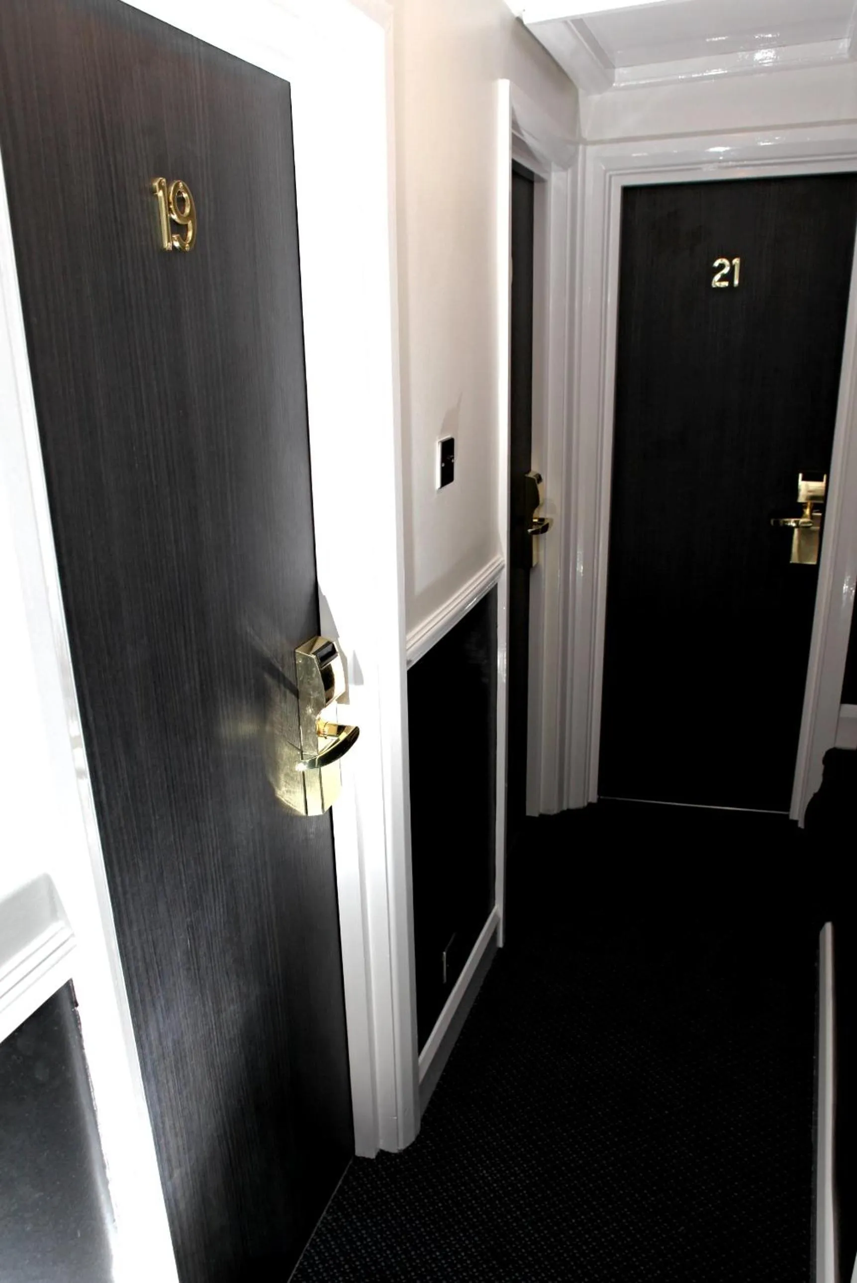 Decorative detail in The Omega Hotel