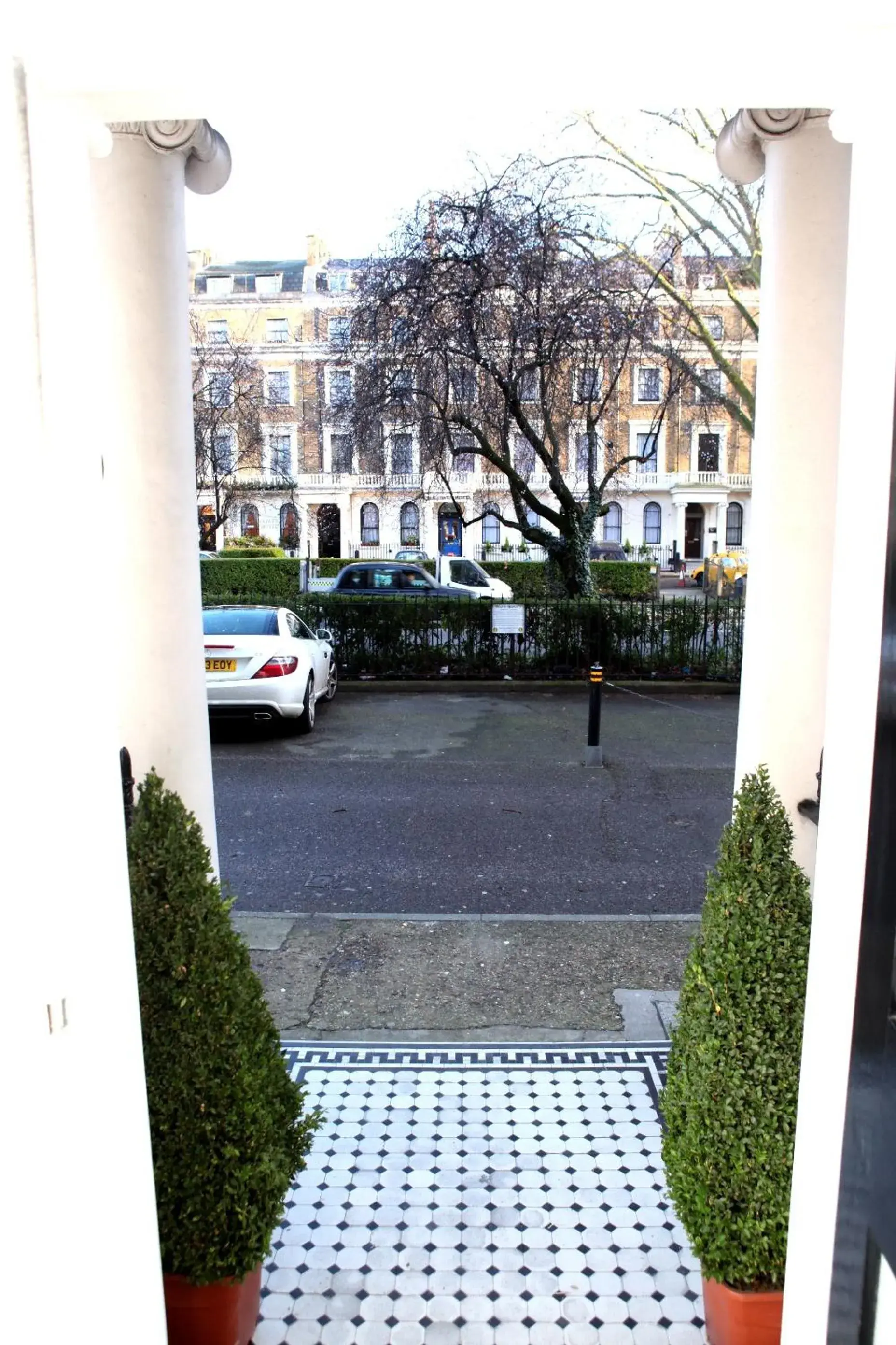 Facade/entrance in The Omega Hotel Facade/entrance in The Omega Hotel