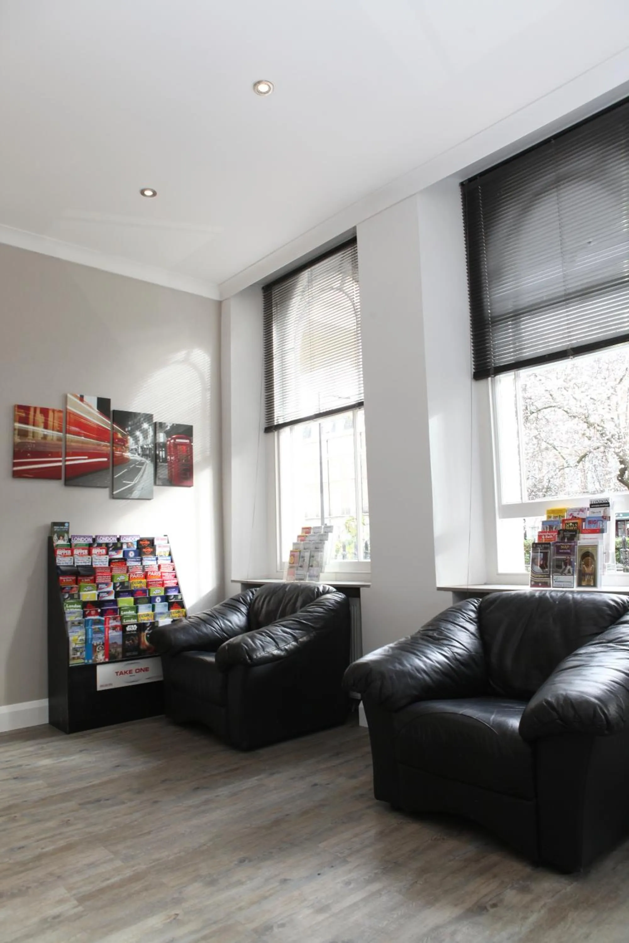 Facade/entrance in The Omega Hotel