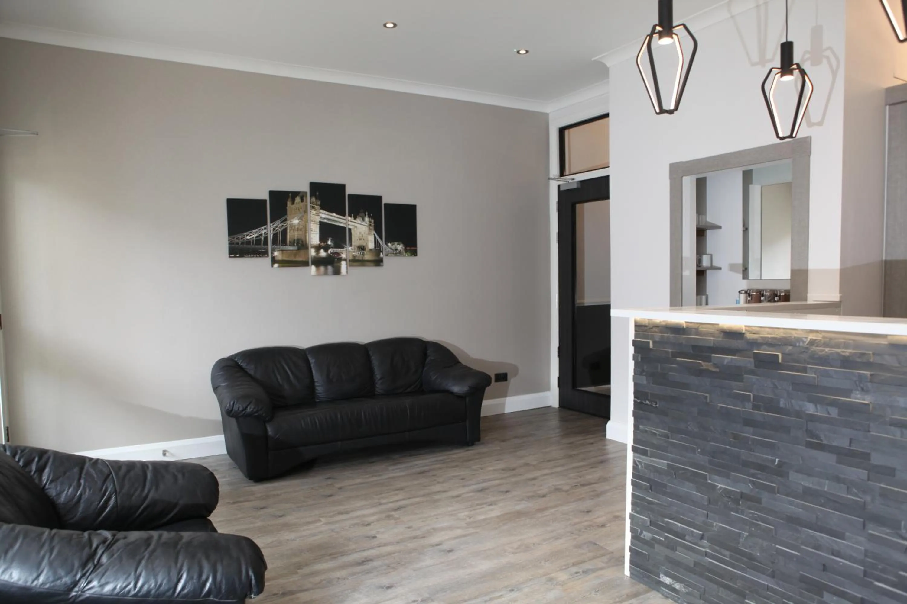 Lobby or reception in The Omega Hotel