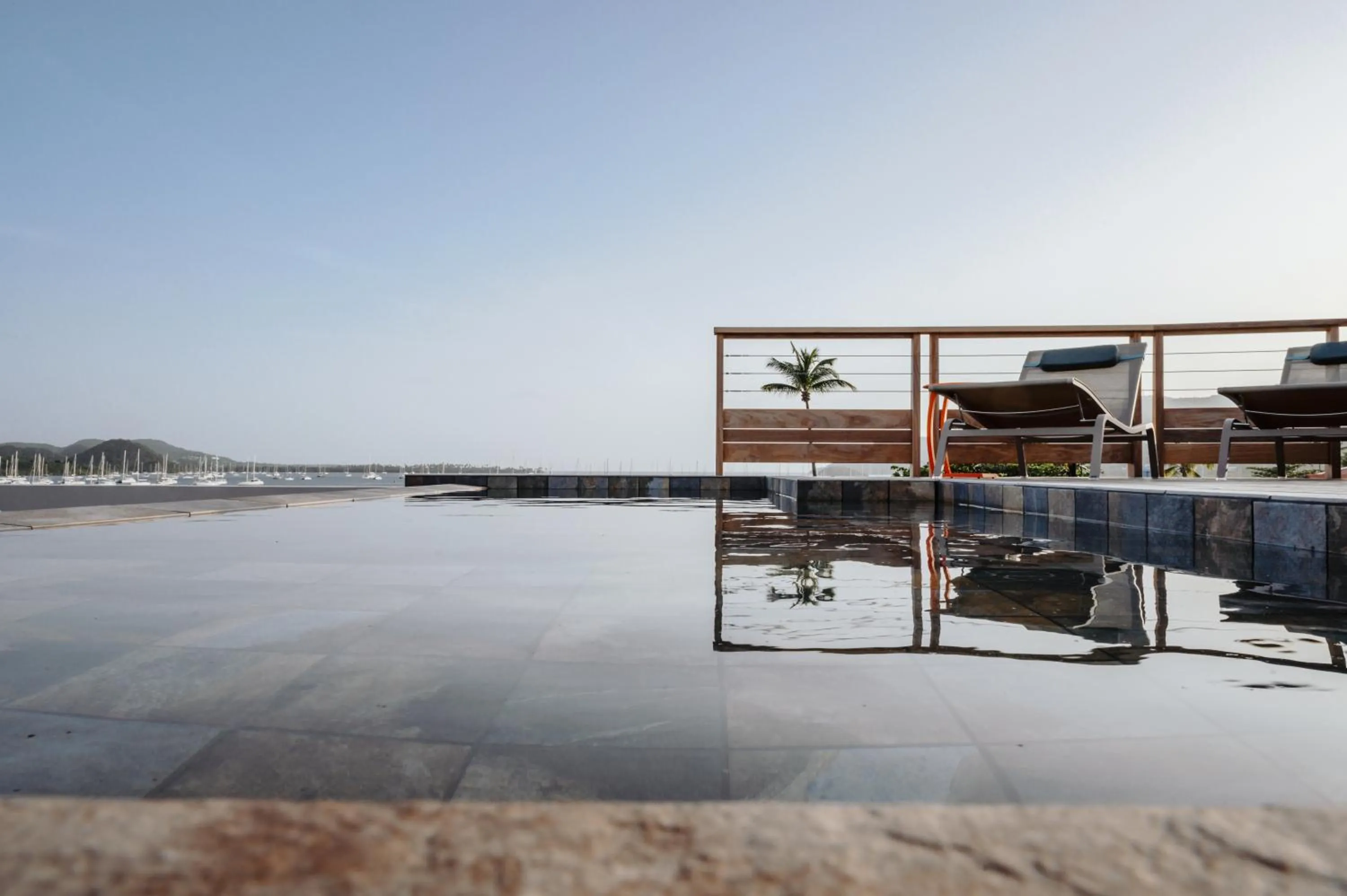 Swimming pool in Sable Bleu Boutique Hotel