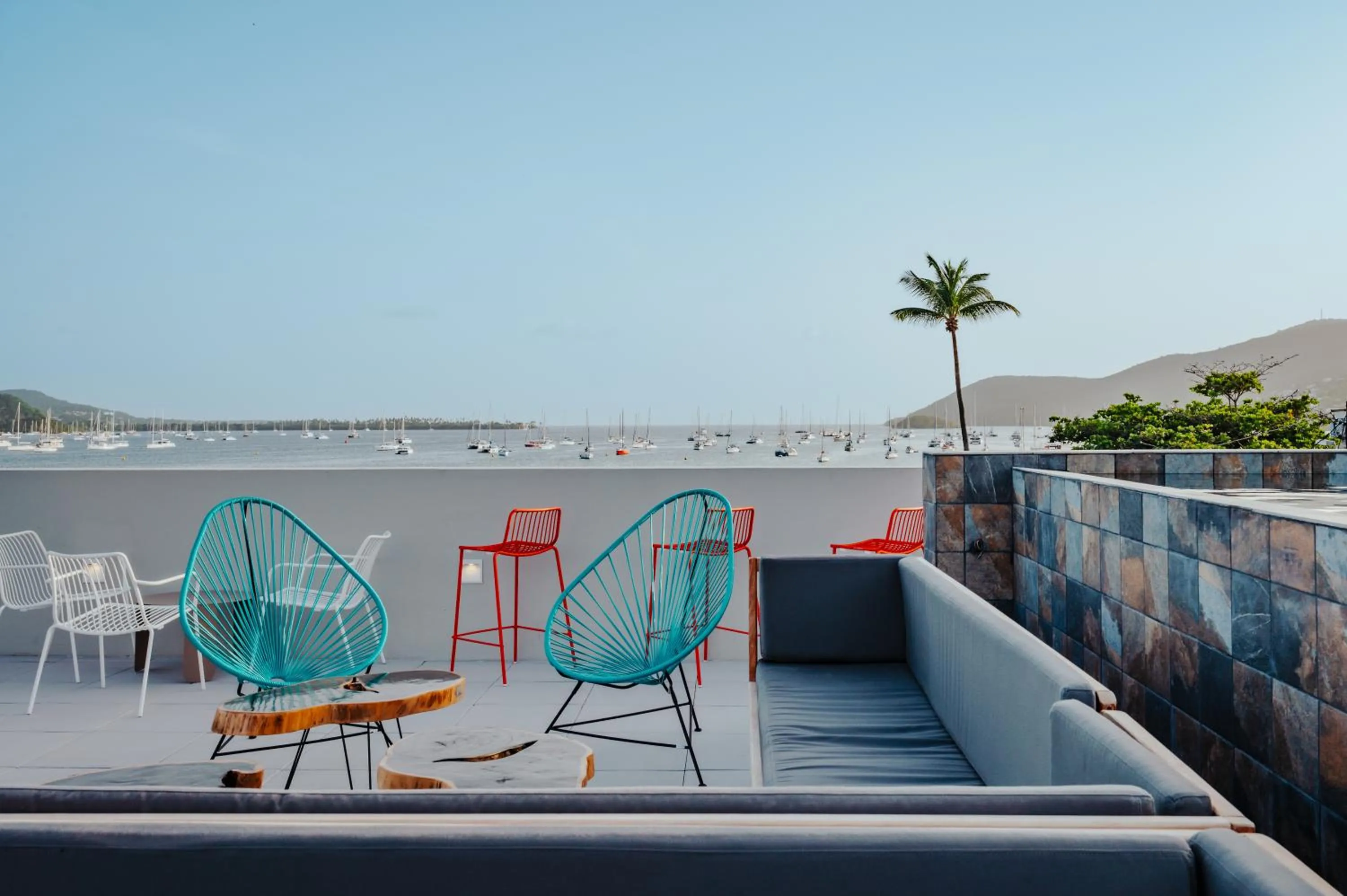 Patio in Sable Bleu Boutique Hotel