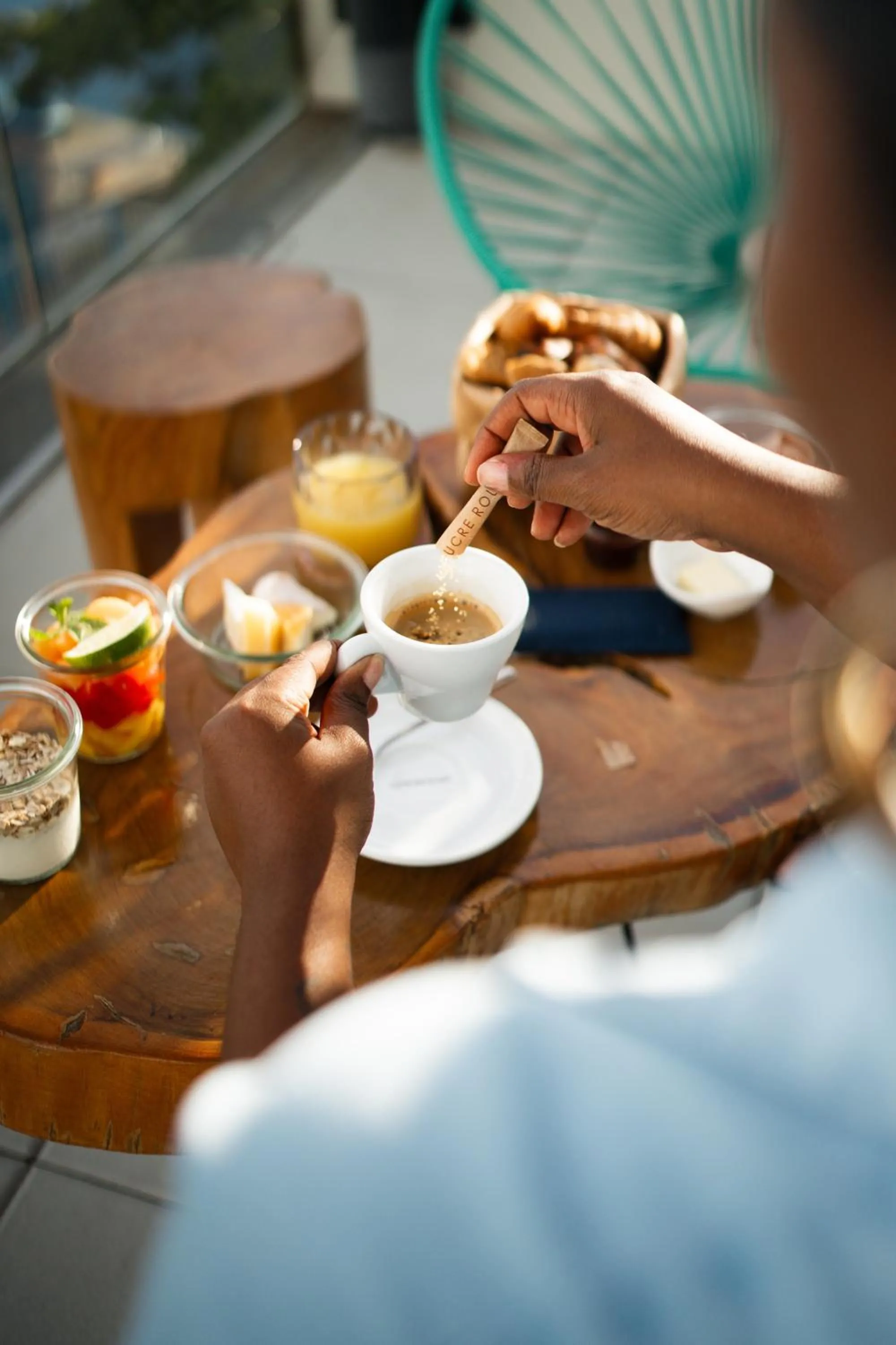 Breakfast in Sable Bleu Boutique Hotel