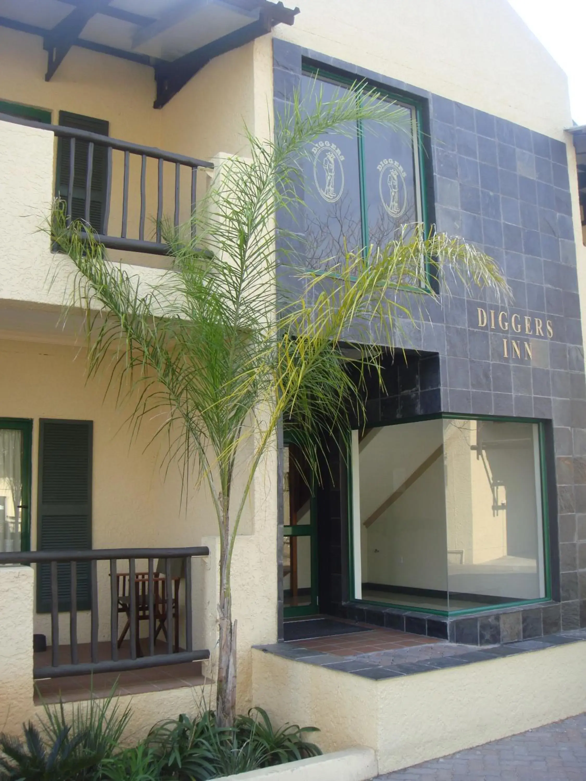 Facade/entrance in Diggers Inn Facade/entrance in Diggers Inn