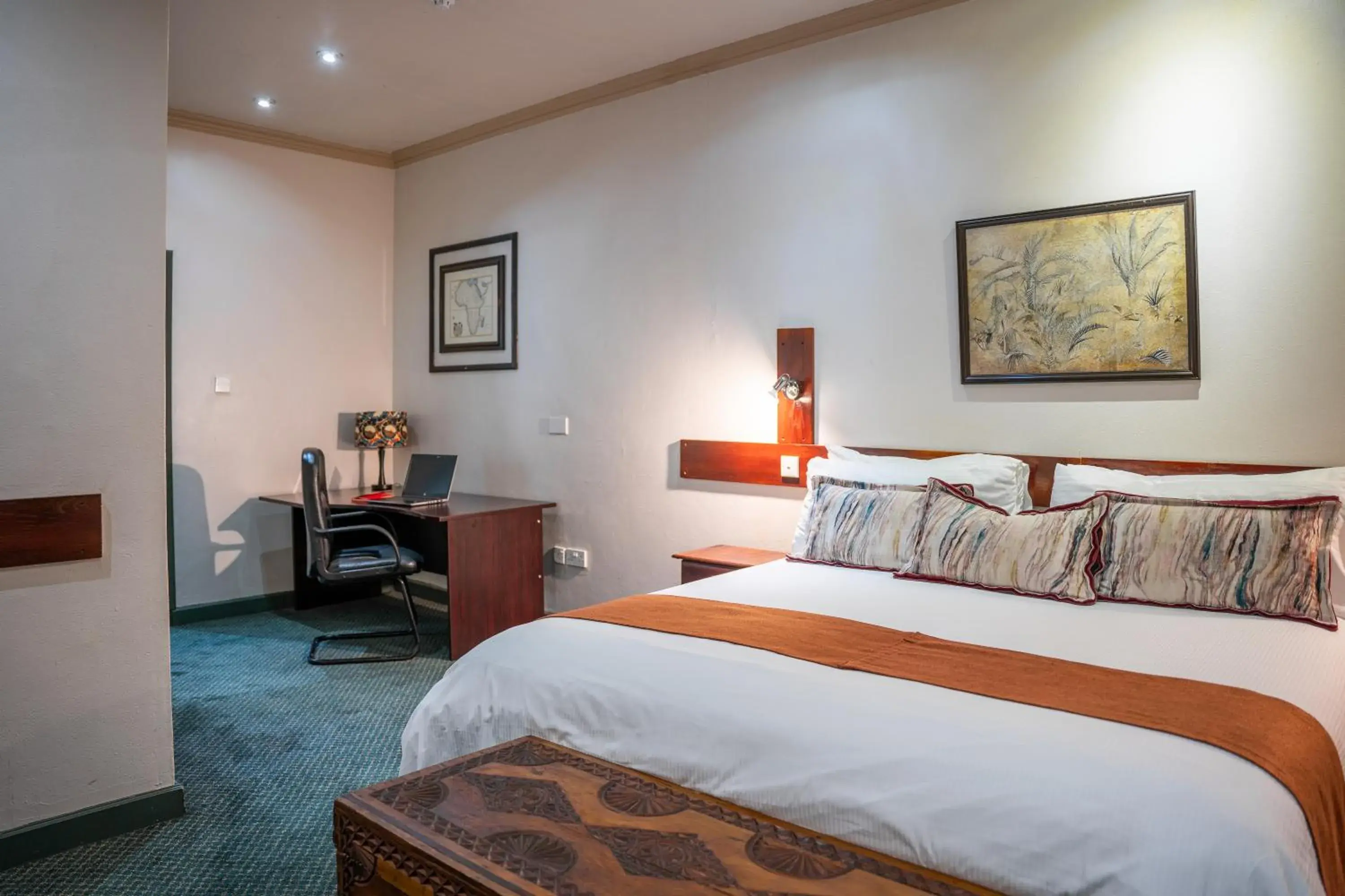 Bed in Diggers Inn Bed in Diggers Inn