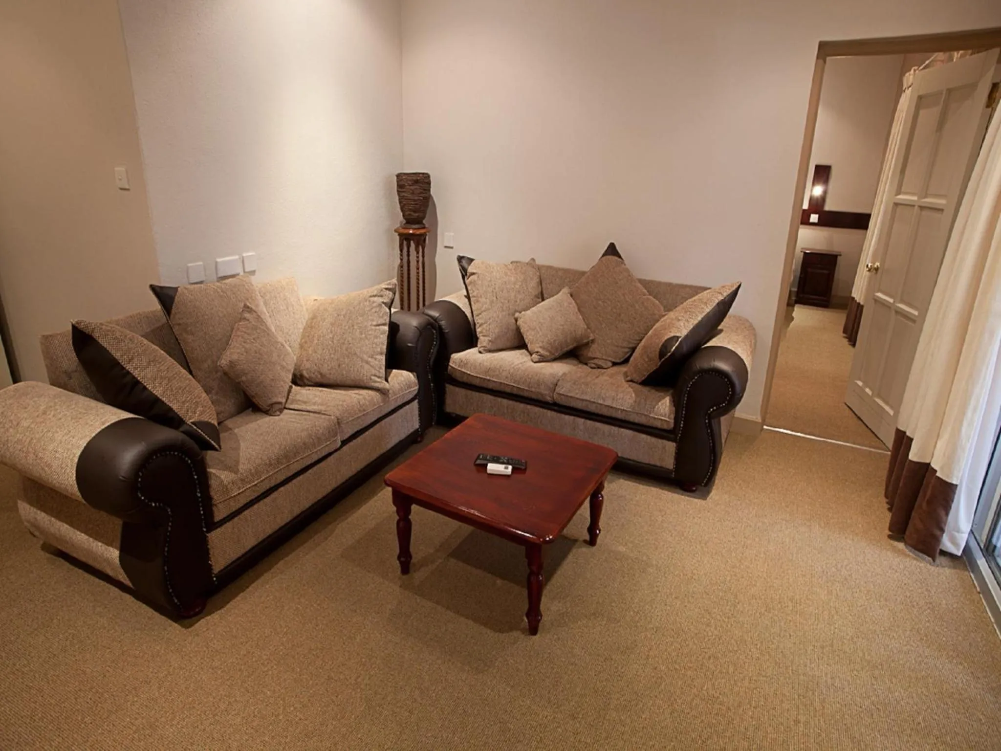 Seating area in Diggers Inn