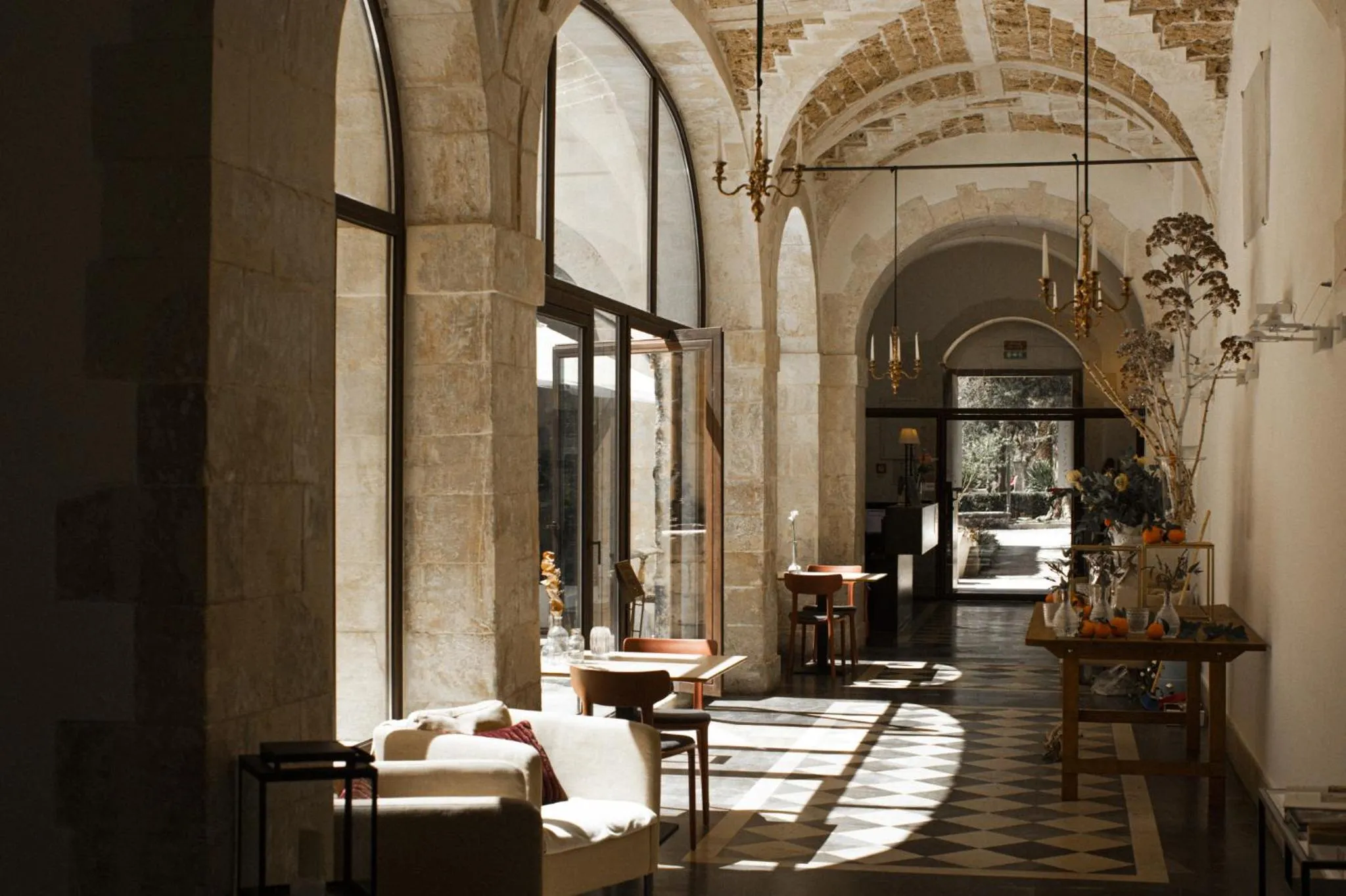 Lobby or reception in Antico Convento Dei Cappuccini