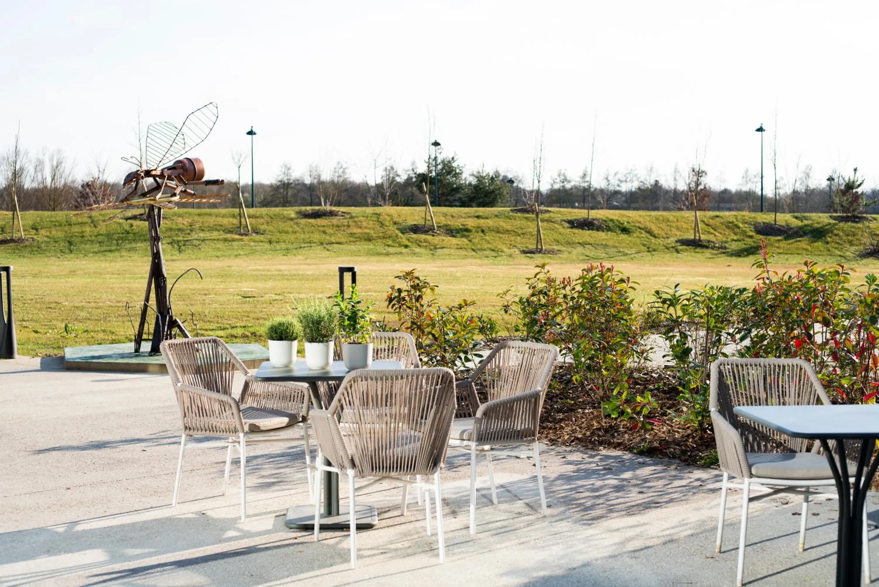 Natural landscape in Ki Space Hotel & Spa - near Disneyland Paris