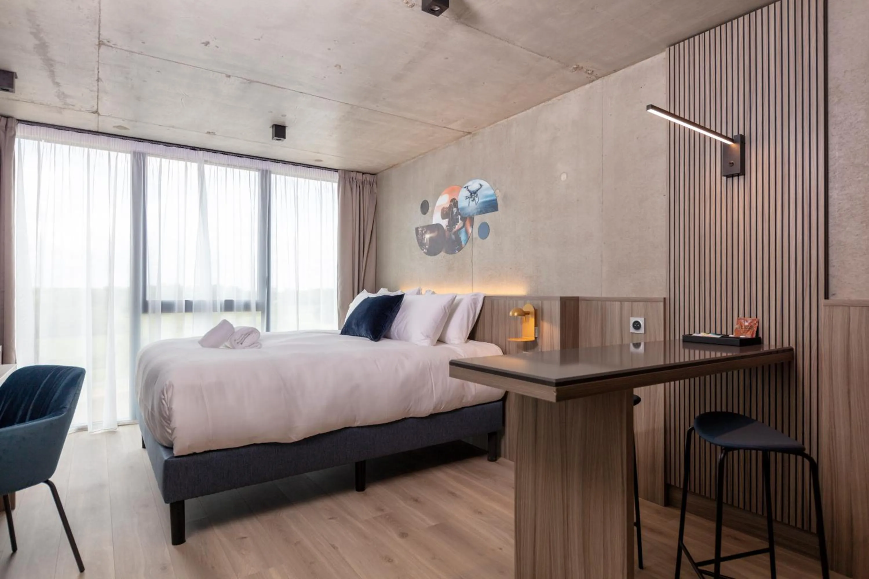 Bed in Ki Space Hotel & Spa - near Disneyland Paris