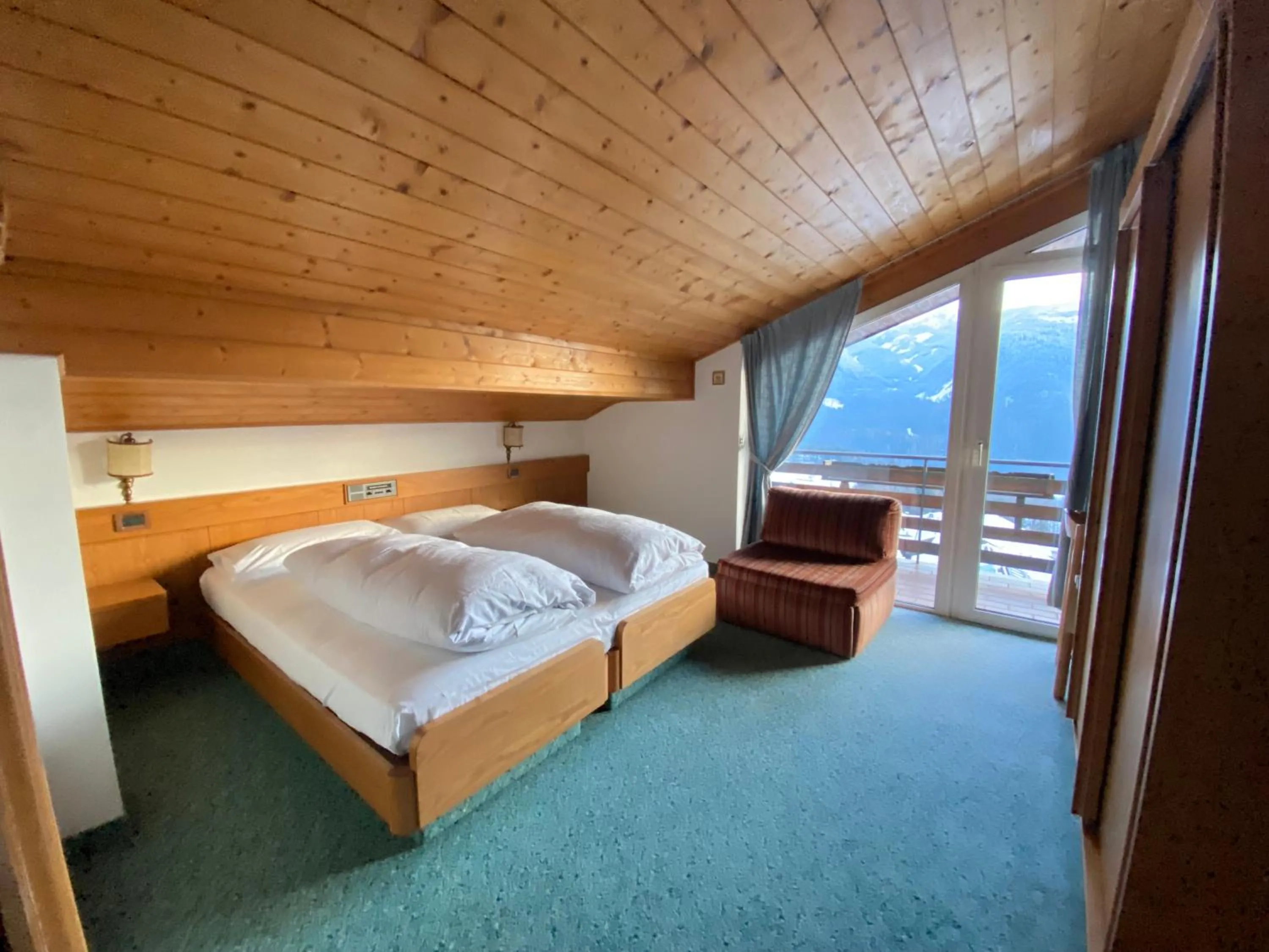 Bedroom, Bed in Affittacamere Garden Cavalese