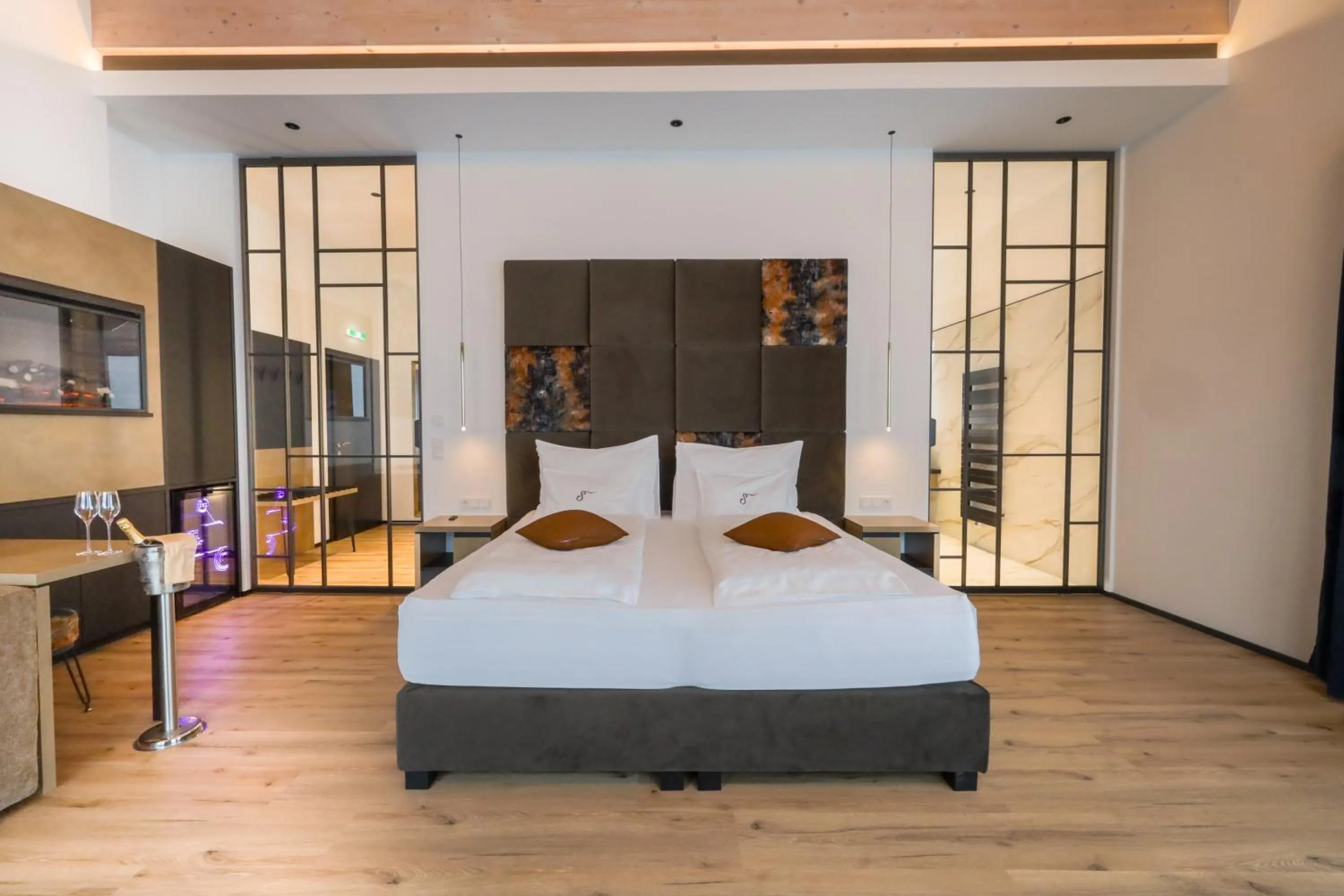 Bed in Sonja Alpine Resort