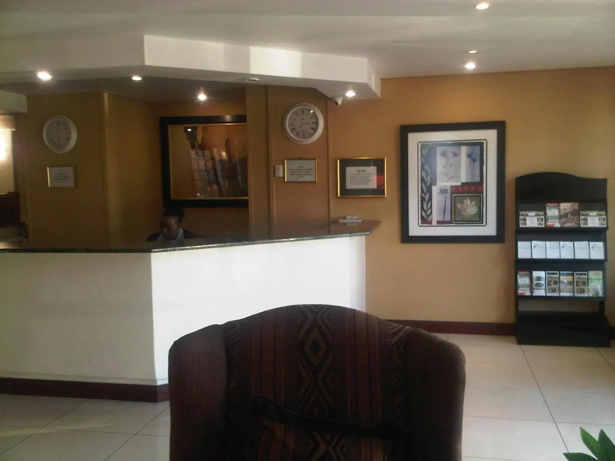 Lobby or reception in Airport Inn and Suites Lobby or reception in Airport Inn and Suites