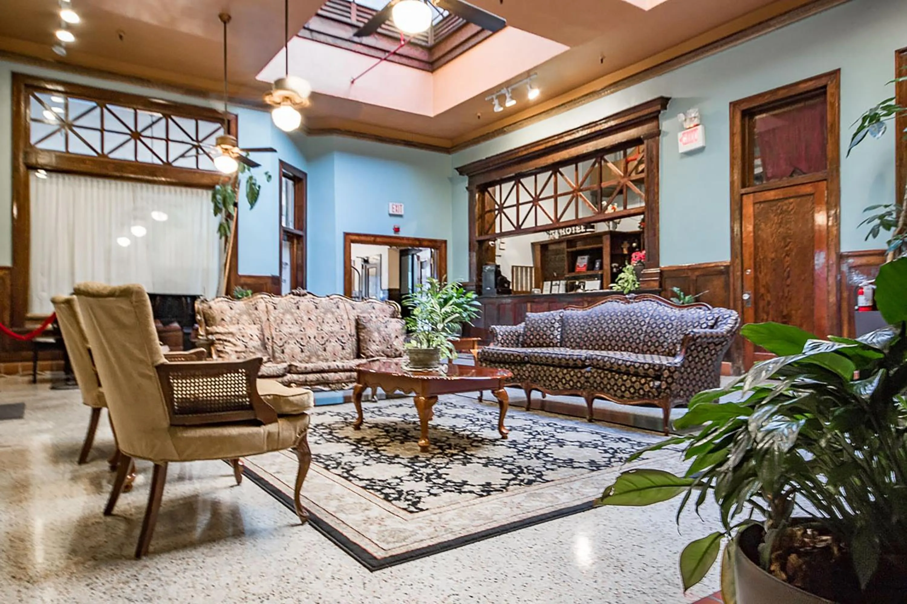 Lobby or reception in The Edgewater Hotel